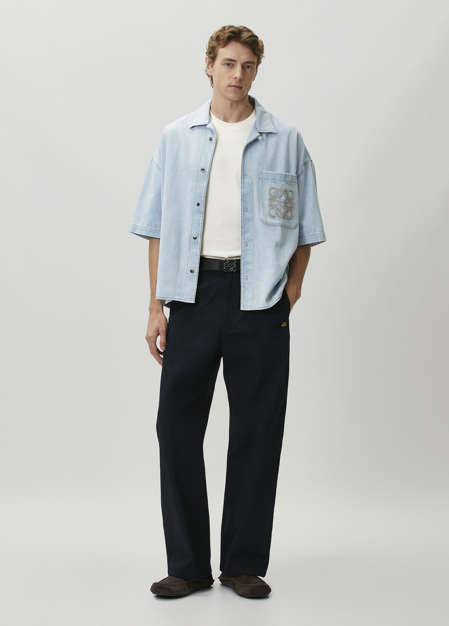 P Loewe Lacivert Pantolon
