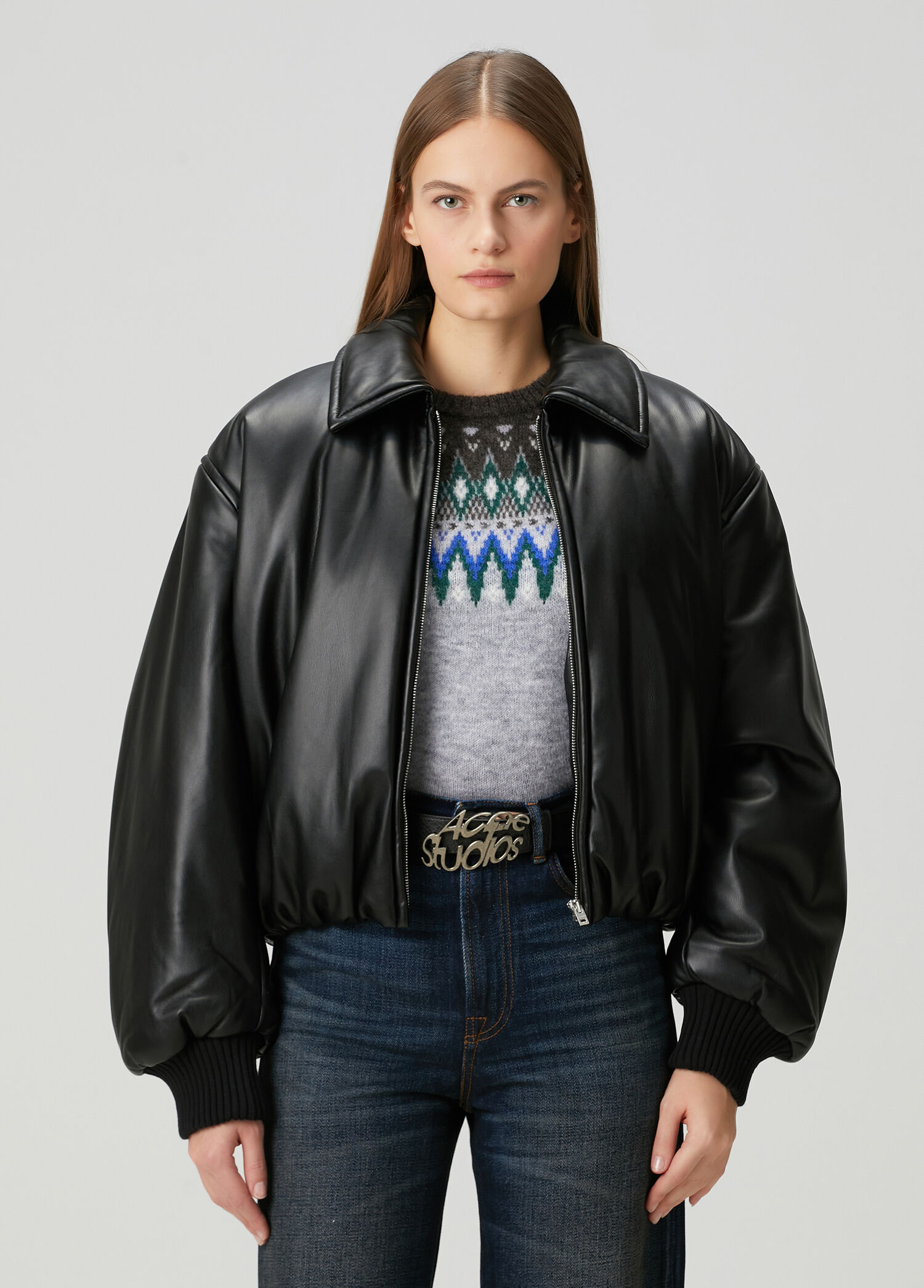 Siyah Bomber Ceket