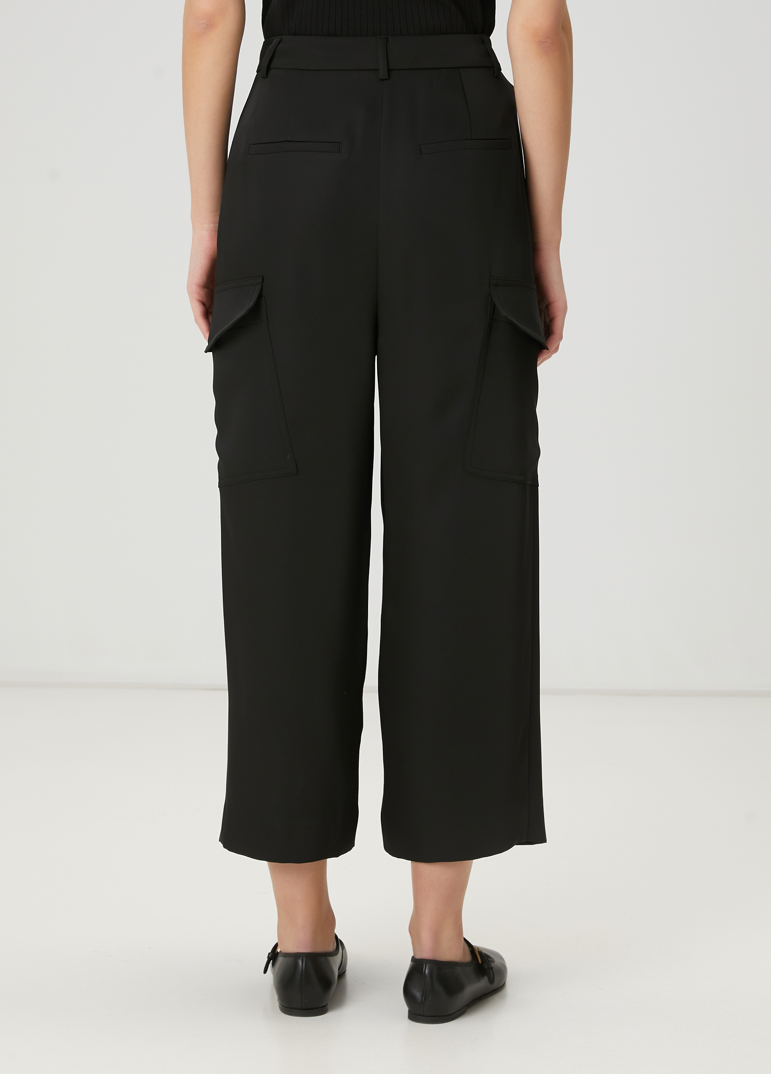 Siyah Kargo Pantolon_4