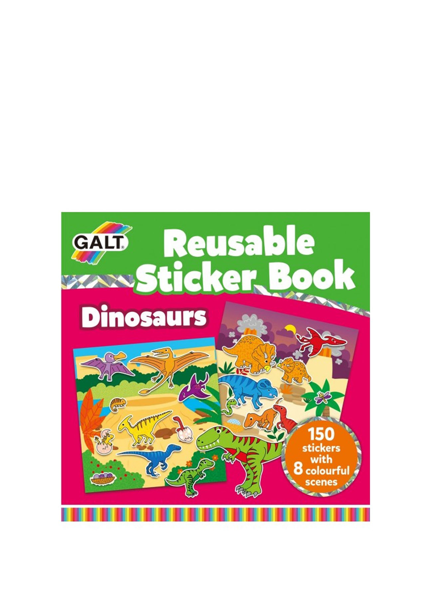 Dinosaurs Reusable Eğitici Kitap