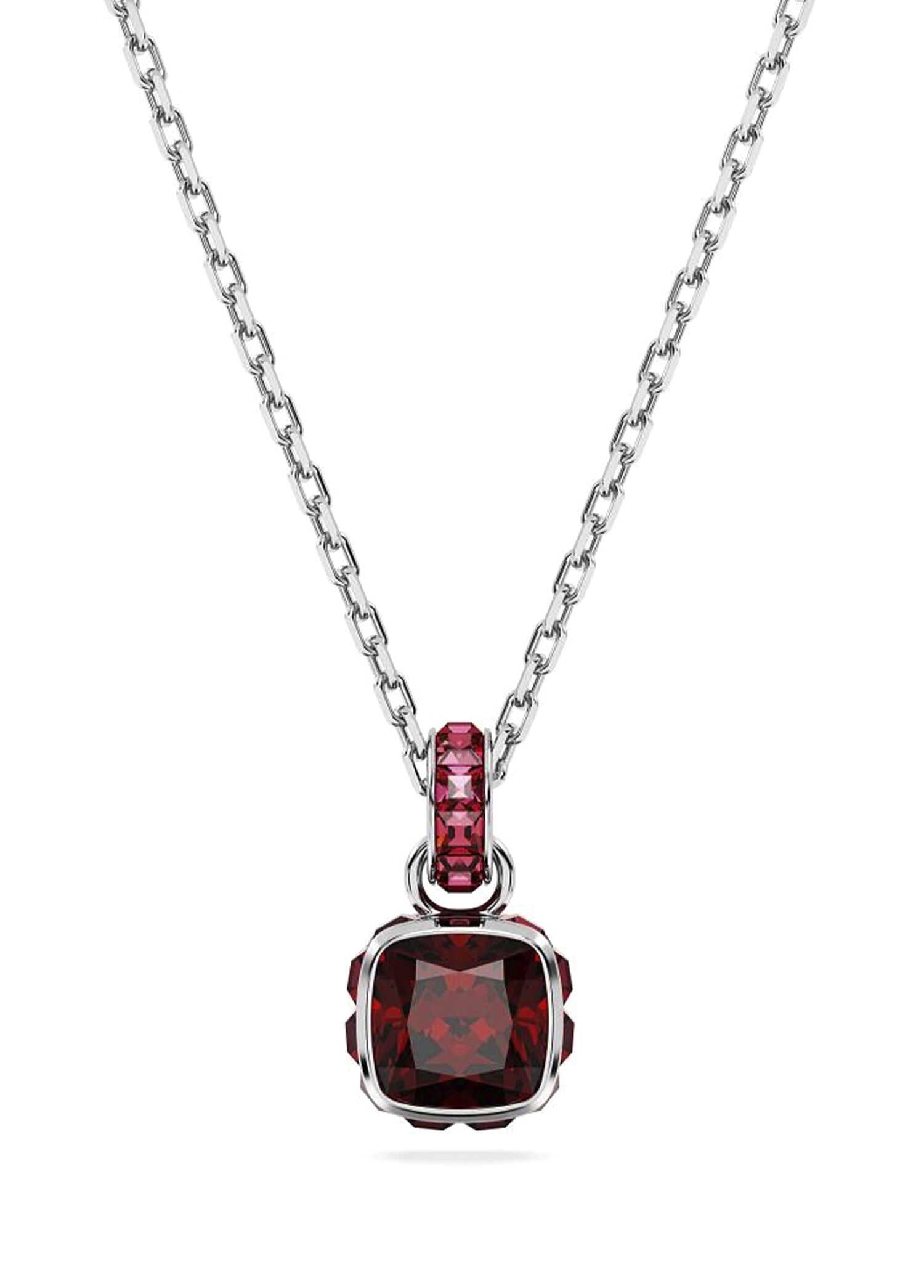 Birthstone Pend Jan Pendant Red Rhs Kadın Kolye