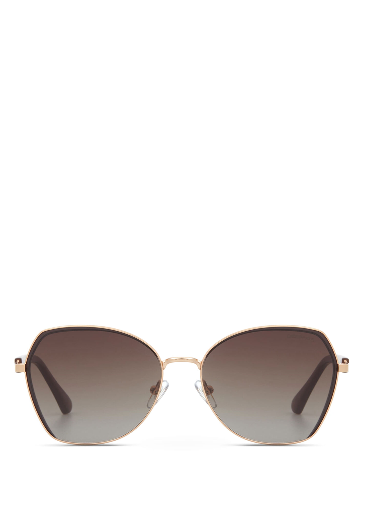 P Despada Ds 2398 C3 Cat Eye Altin Rengi Kahve Metal Erkek Gunes Gozlugu