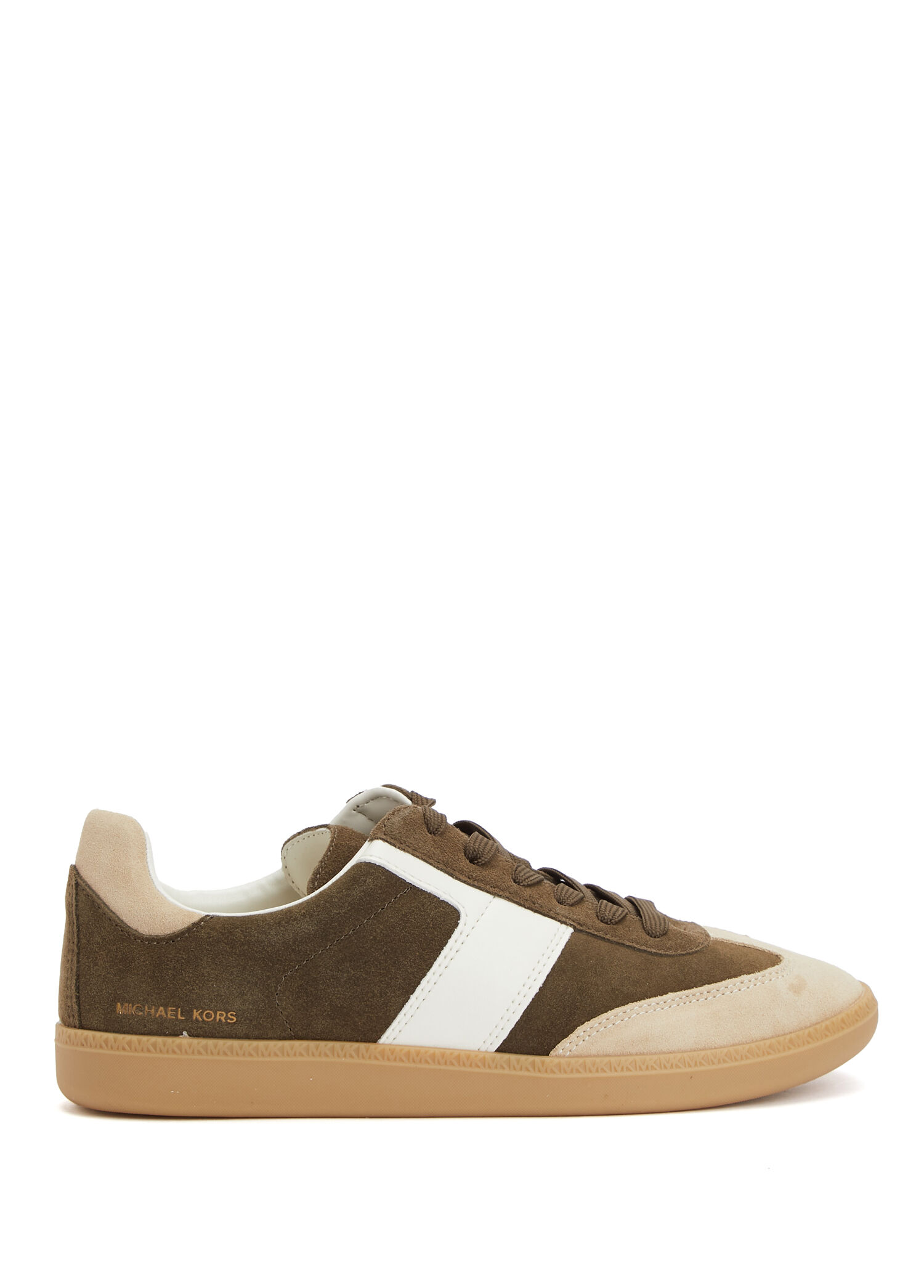 Jovie Beige Khaki Women's Leather Sneakers