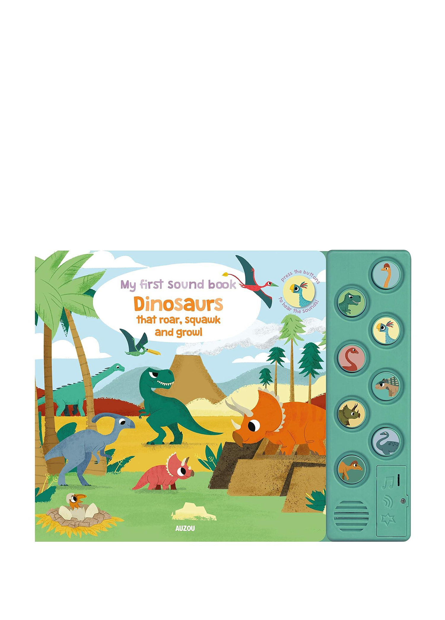 Dinosaurs That Roar, Squawk and Growl Çocuk Yabancı Dil Aktivite Kitabı