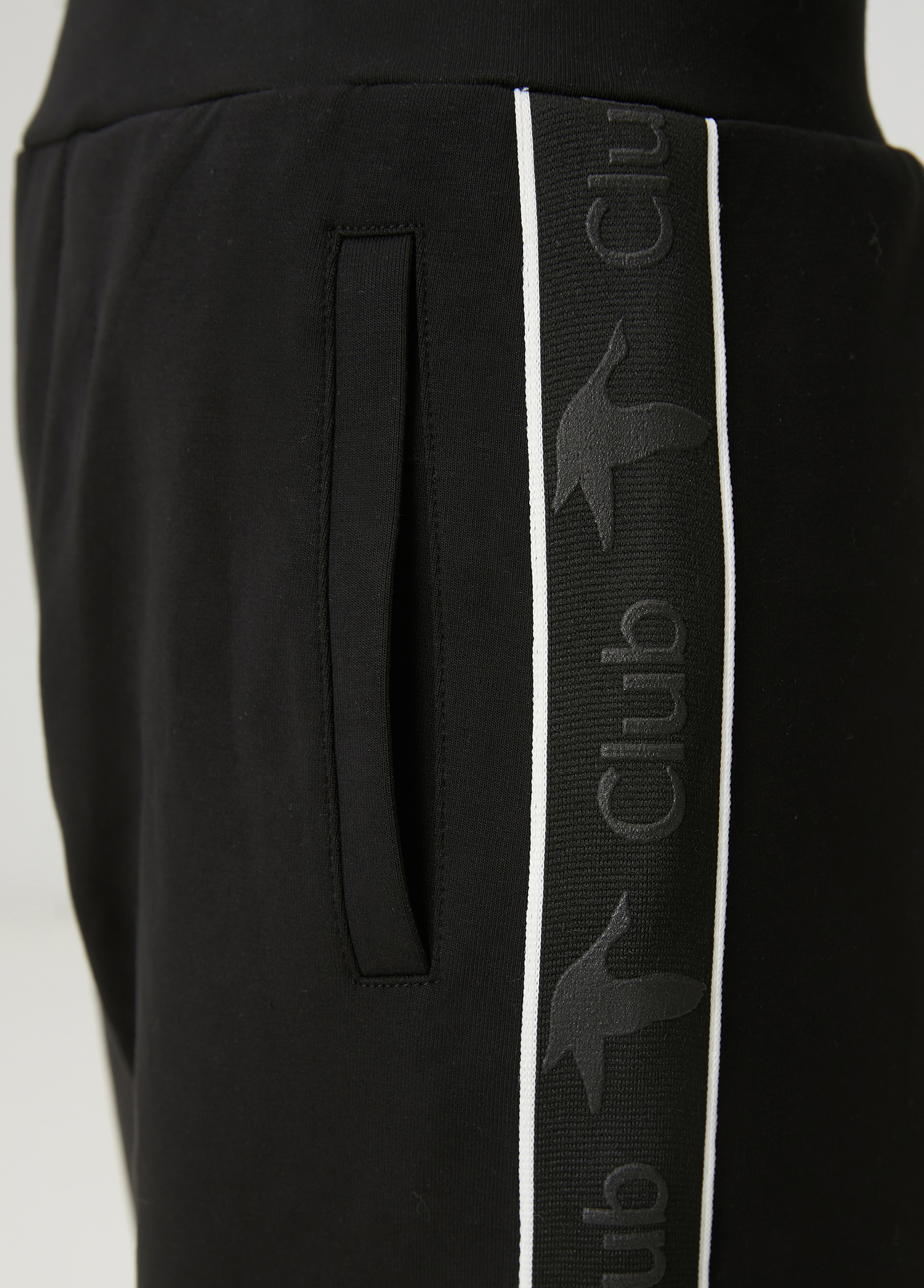 Siyah Jogger Pantolon_5