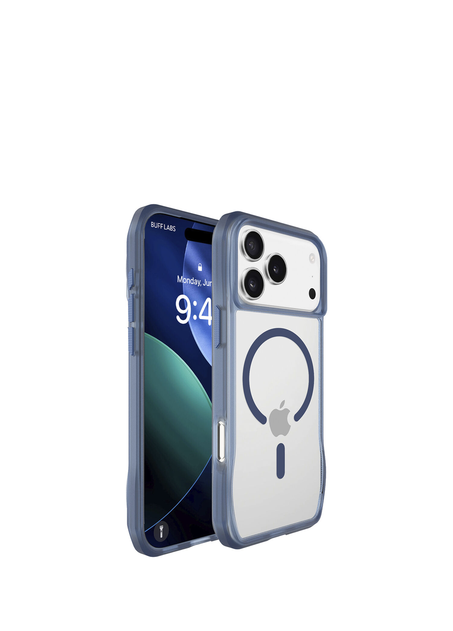 Octa Shield iPhone 17 Pro Max Magsafe Uyumlu Blue Telefon Kılıfı