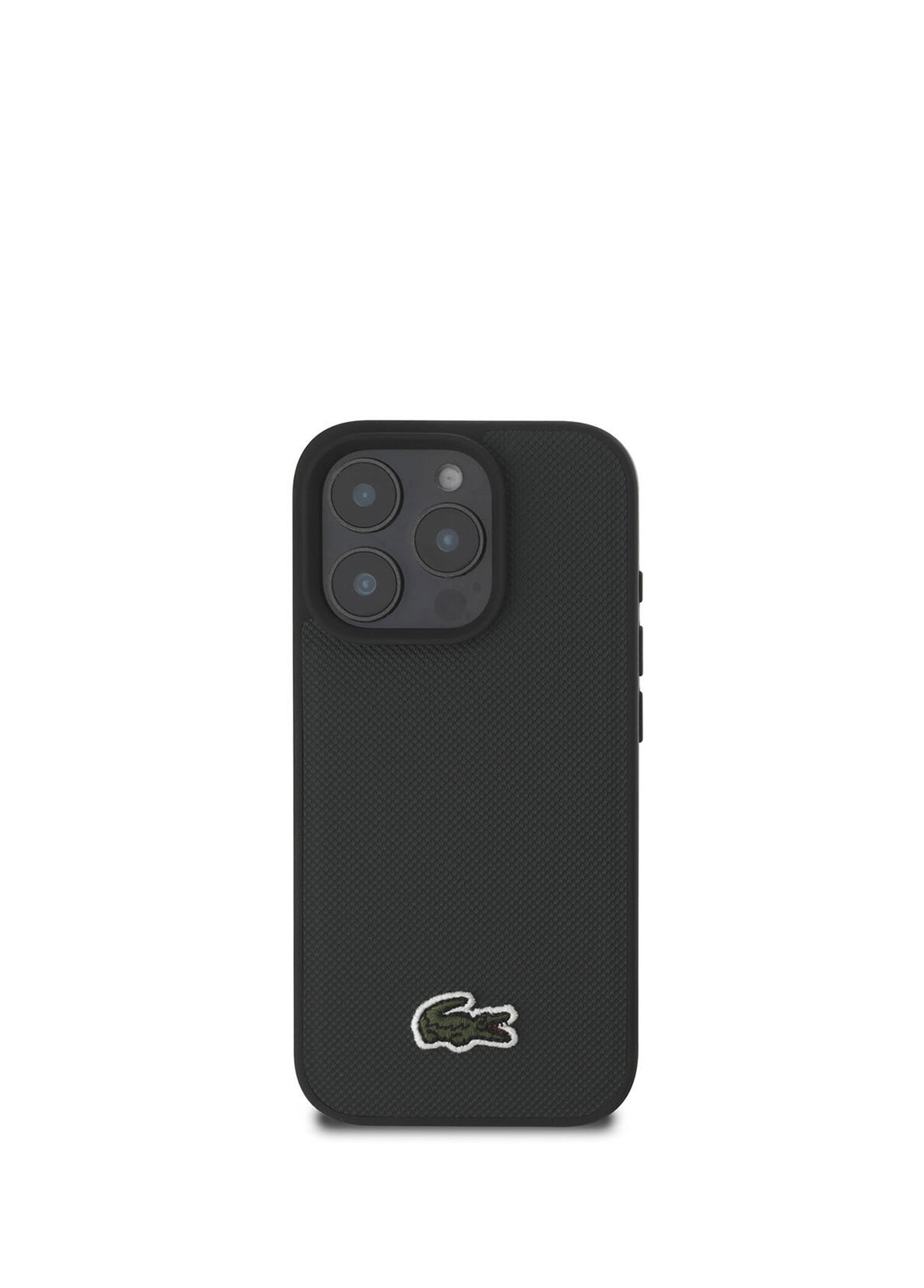 iPhone 16 Pro PU Pike Desenli İkonik Timsah Logolu Magsafe Uyumlu Telefon Kılıfı