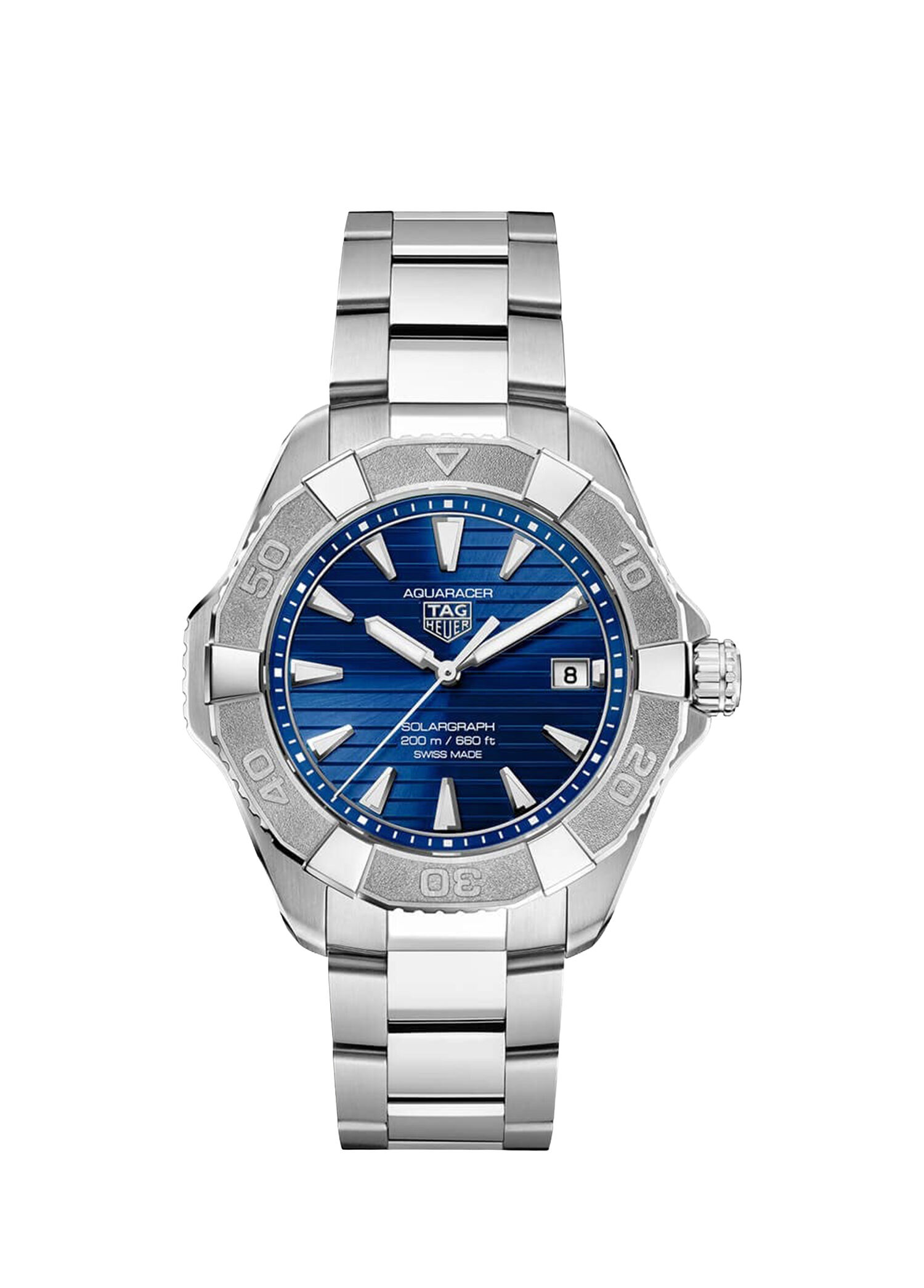 TAG Heuer Çok Renkli Erkek Aquaracer Professional 200 Solargraph