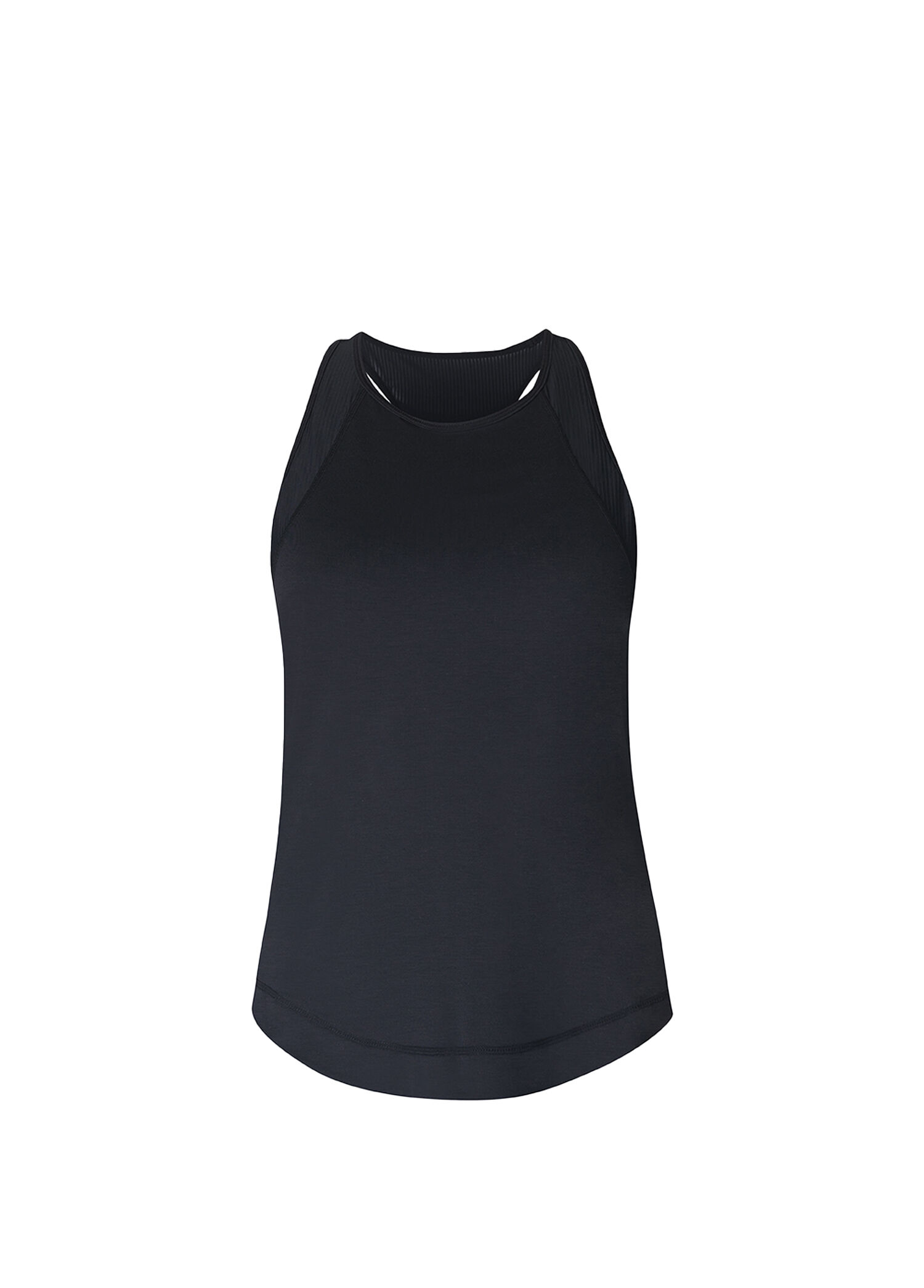 Breathe Easy Run Tank Top Siyah Kadın Spor T-shirt