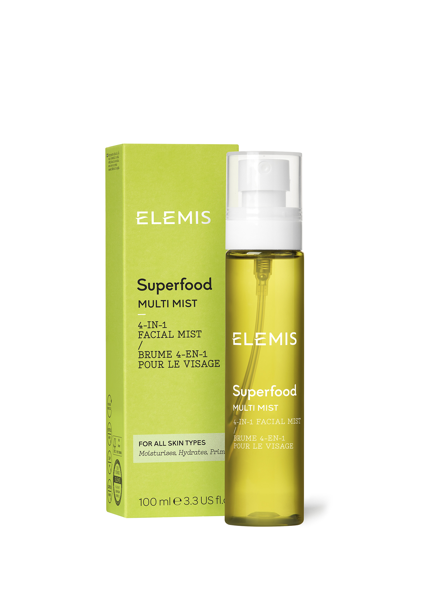 Superfood Multi Mist Nemlendirici & Makyaj Sabitleyici Cilt Serumu 100 ml