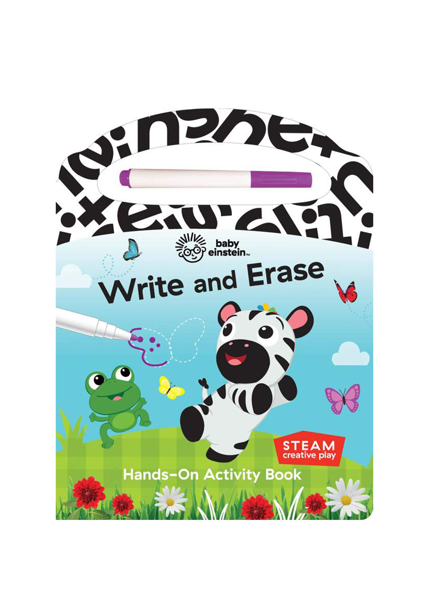 Baby Einstein Write and Erase Hands On Activity Book