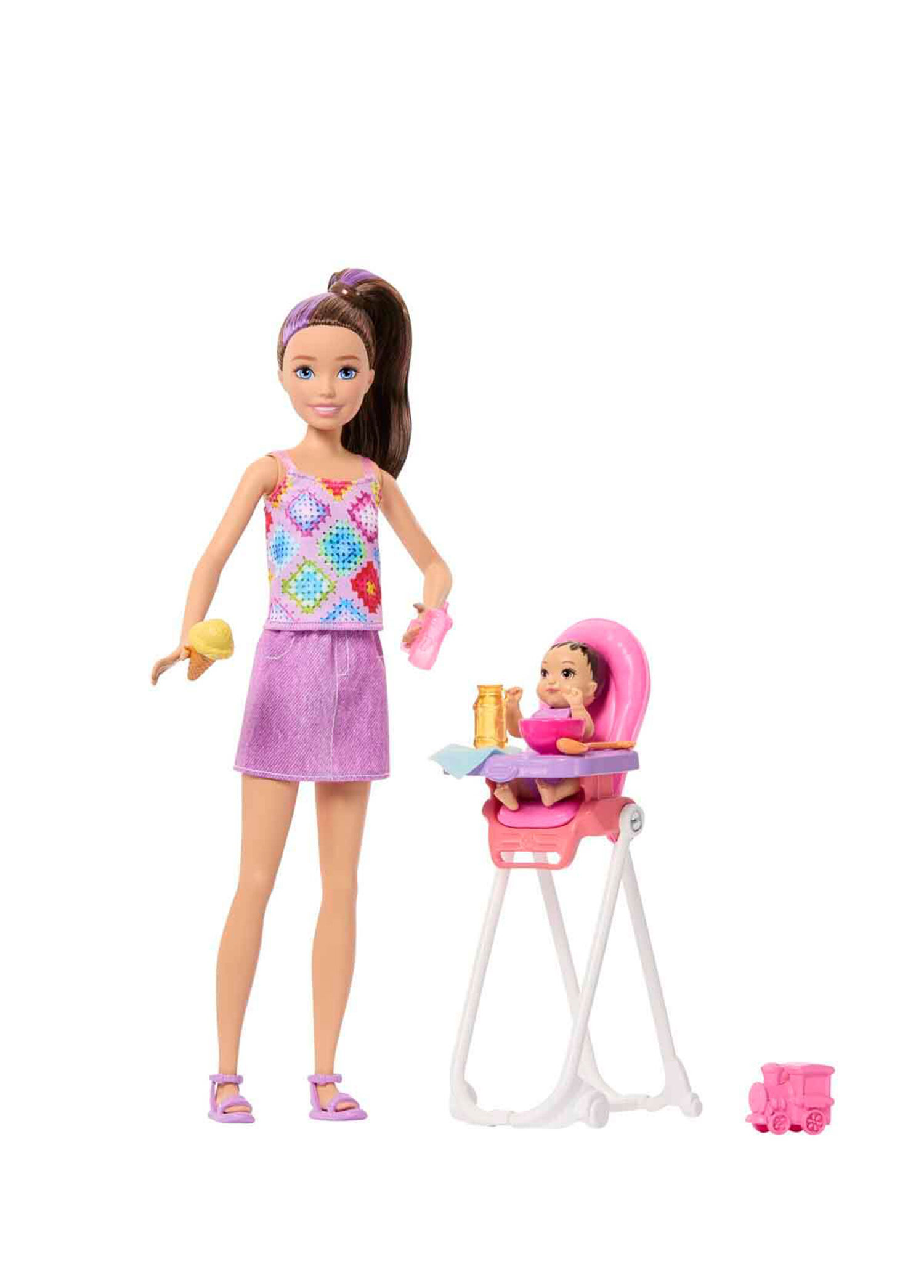 Bebek Bakıcısı Skipper Mama Sandalyeli Oyun Seti JJB44