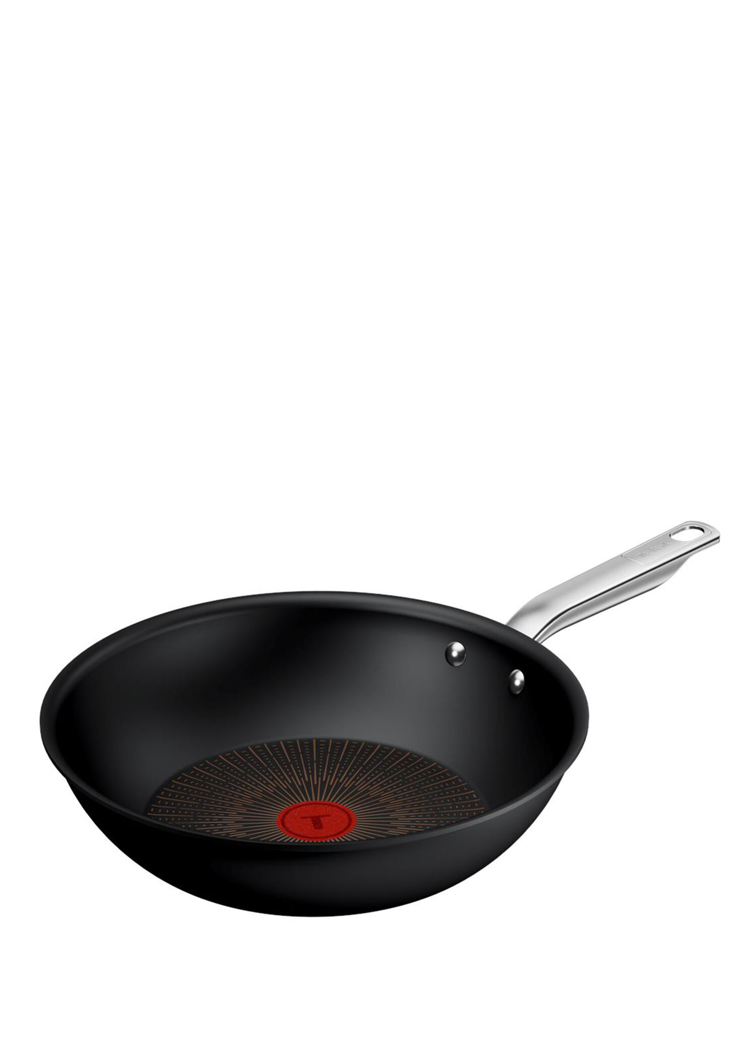 P Tefal Experience Fusion Core 9X Siyah Titanyum Wok Tava 28 Cm