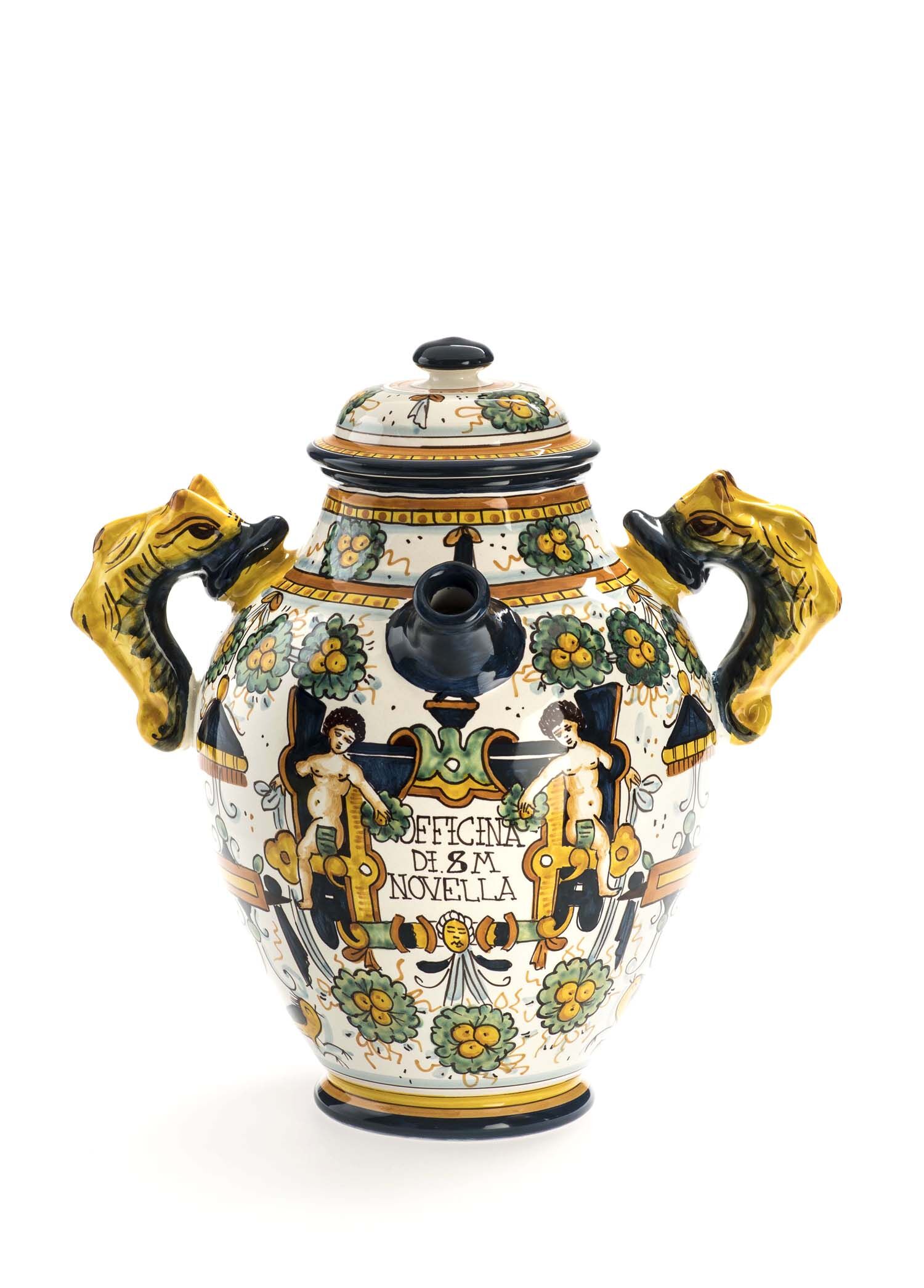 Cartiglio Quadrato Vase
