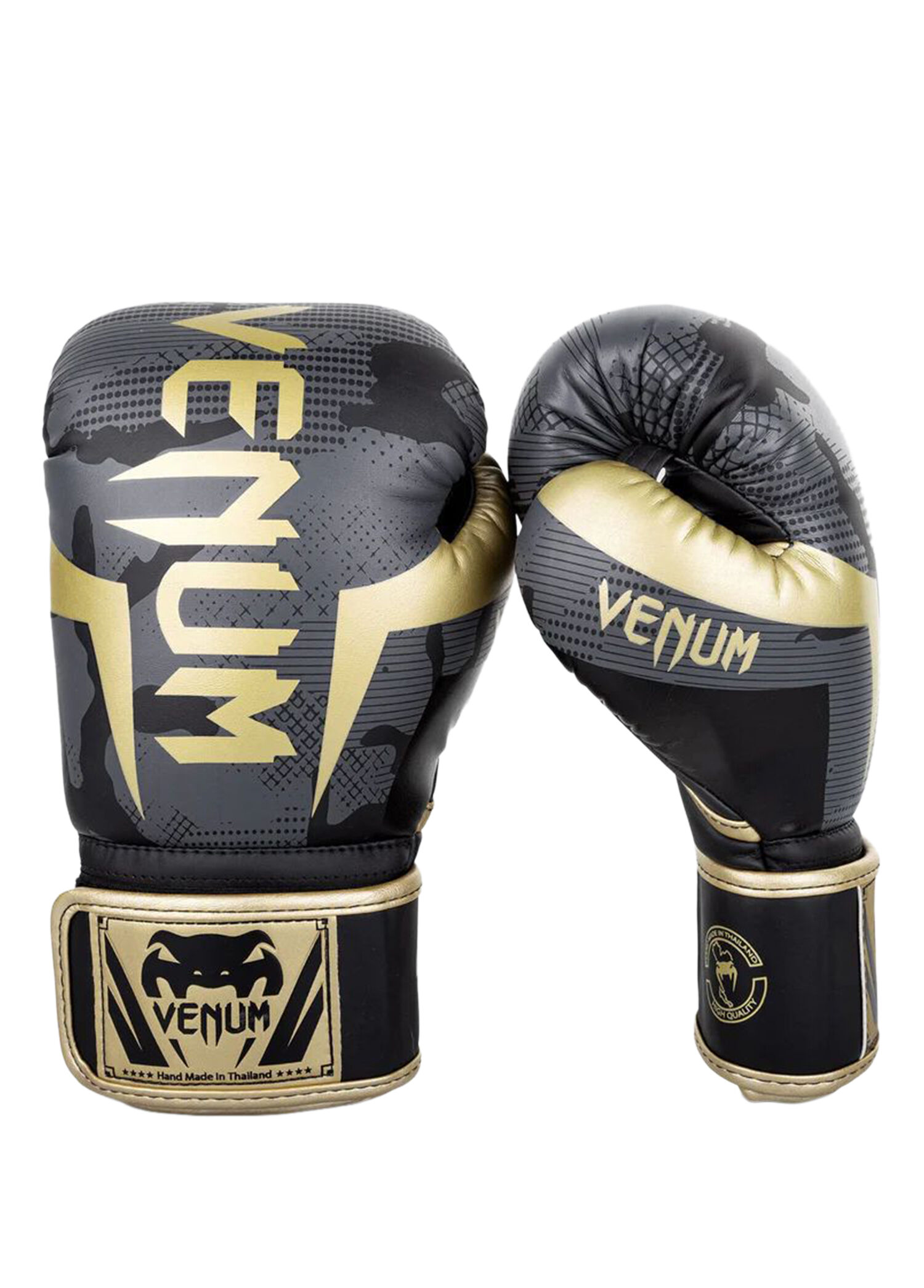 Elite Camo Gold Deri Unisex Boks Eldiveni