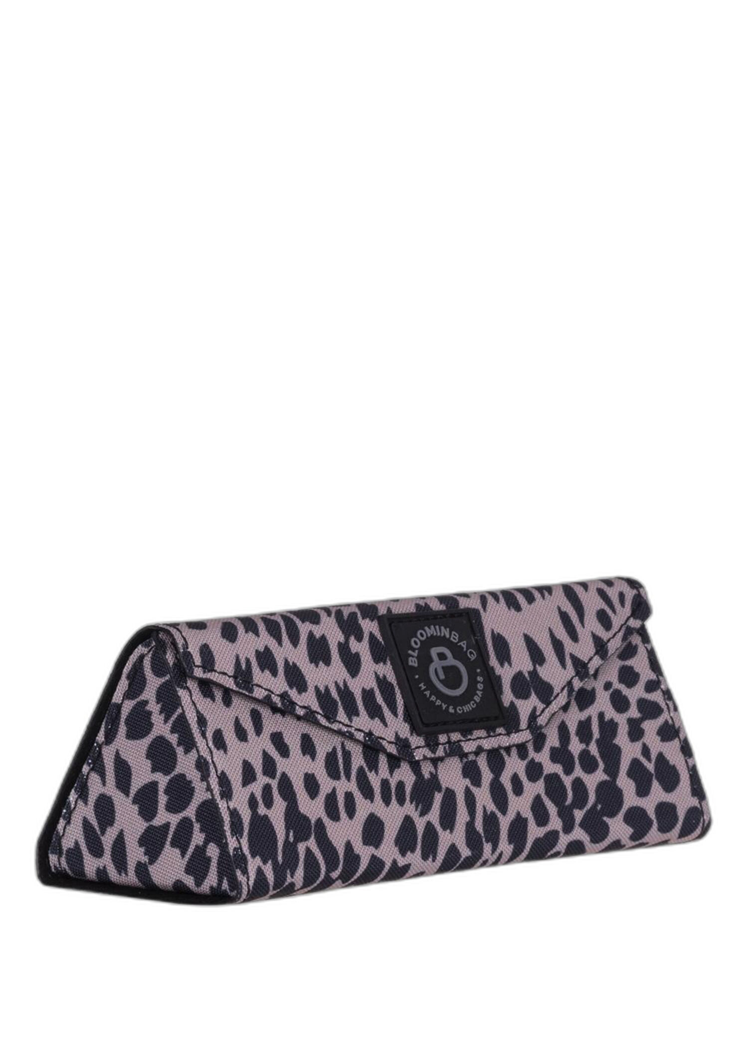 Leopard Cita Noir Siyah Desenli Kadın Gözlük Kılıfı