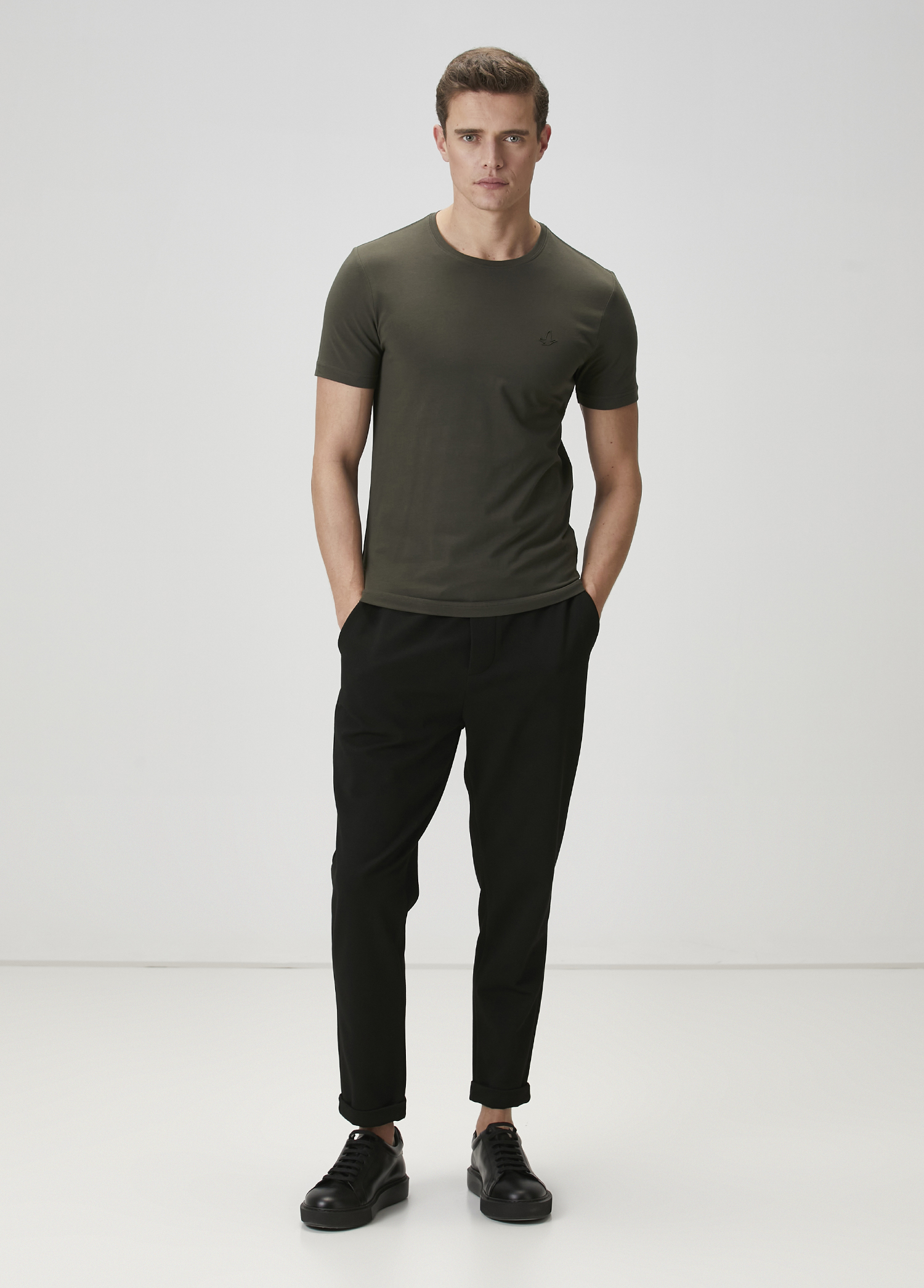 Haki Basic T-shirt_2