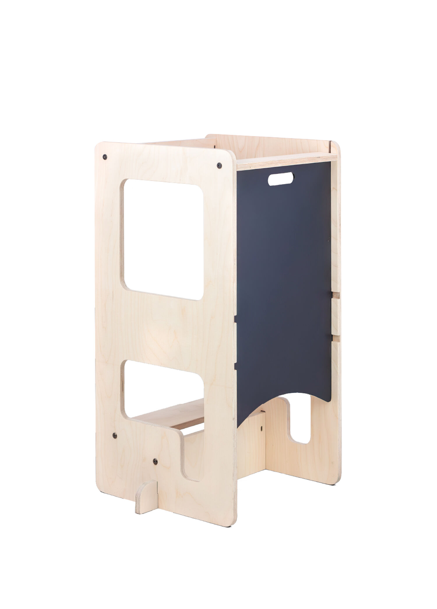 Flip Natural 3'ü 1 Arada Öğrenme Kulesi & Aktivite Masası & Yazı Tahtası