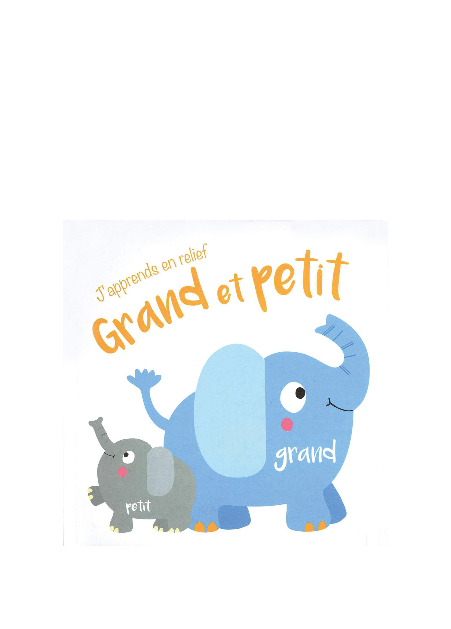 J'apprends en relief Grand et petit Çocuk Yabancı Dil Kitabı