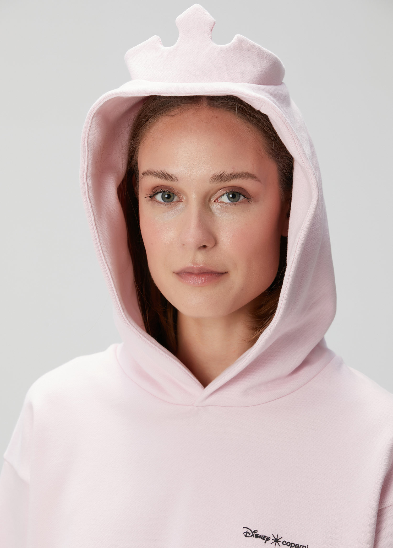 Coperni - x Disney Crown Pink Hoodie Coperni - x Disney Crown Pink Hoodie