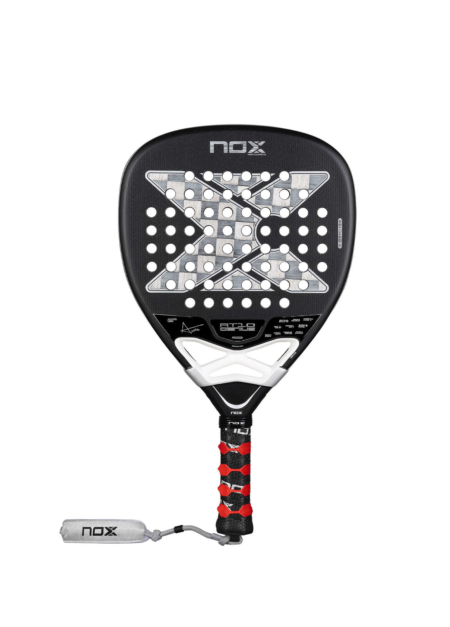 AT10 Luxury Genius Attack 18K Alum 2026 Padel Raketi