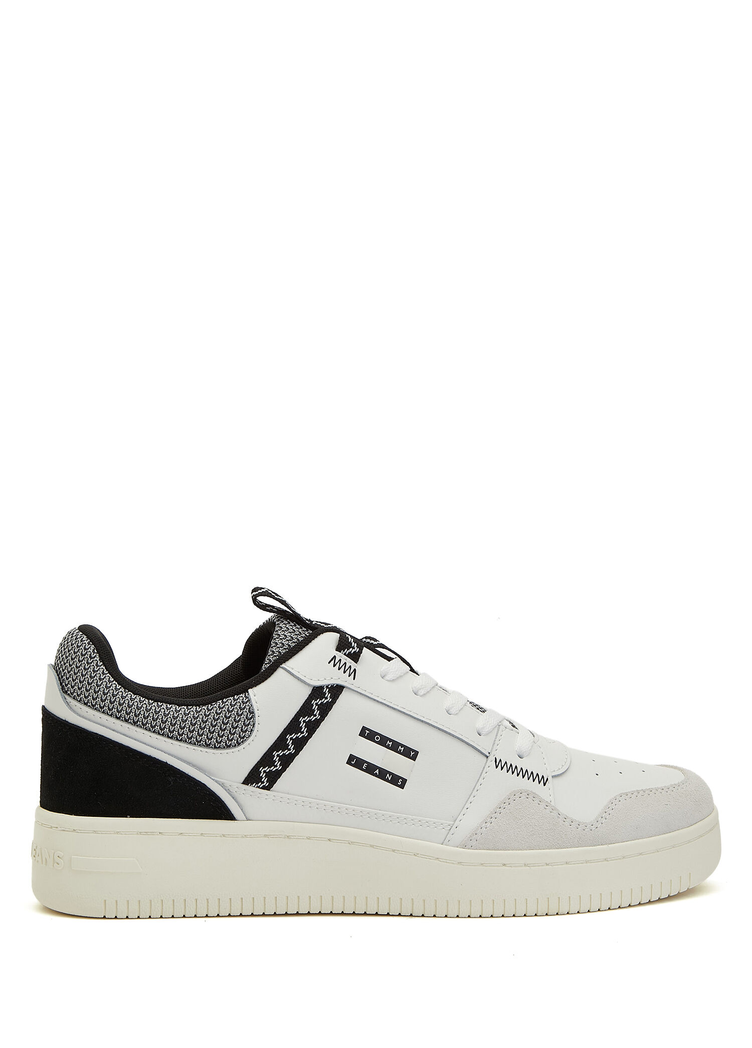 Retro Basket Beyaz Erkek Deri Sneaker