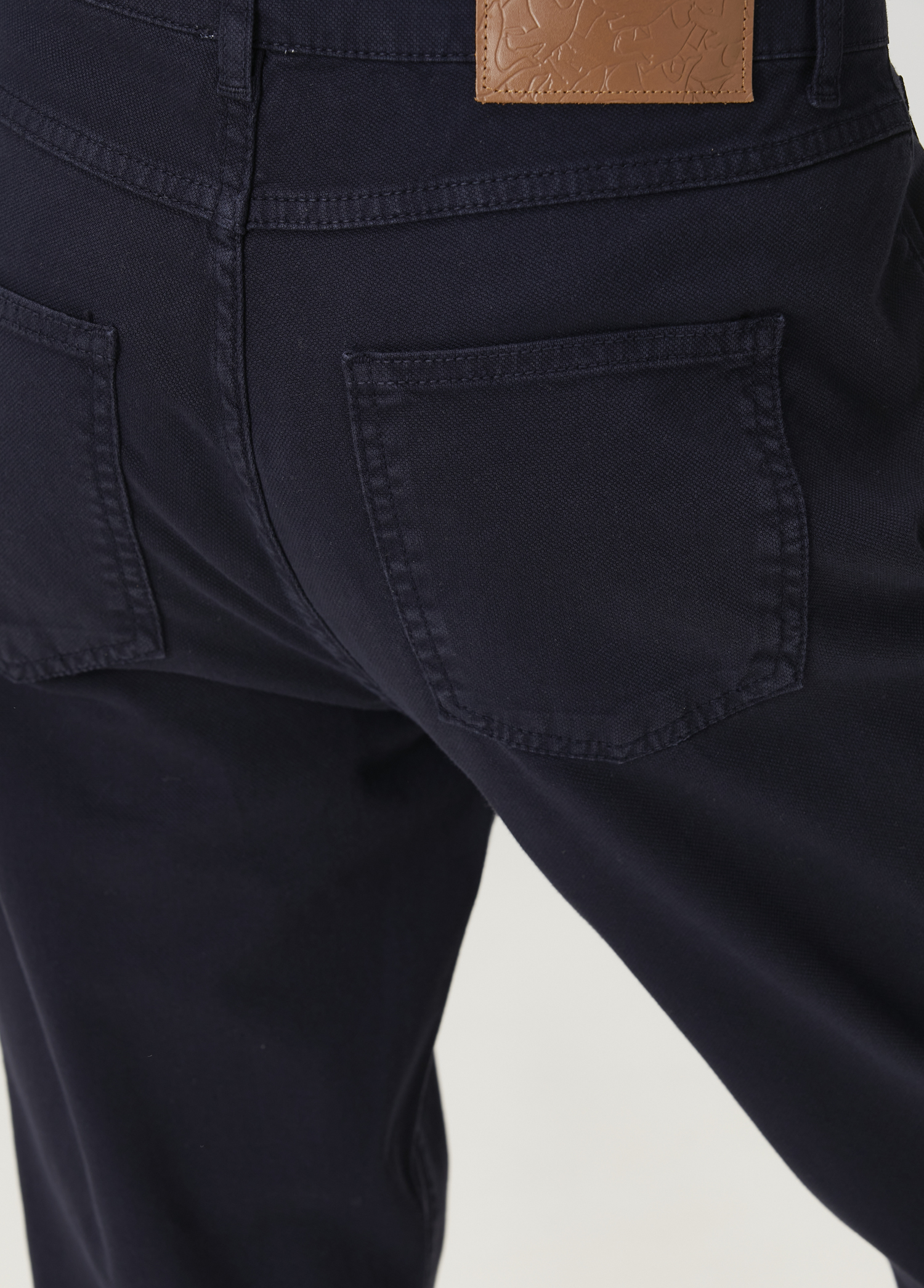 Slim Fit Lacivert Spor Pantolon_4