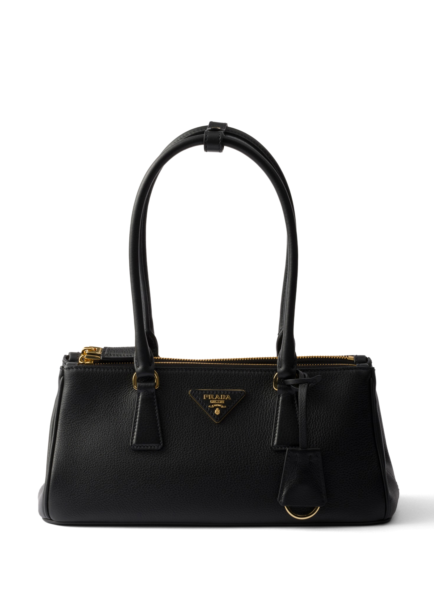 Prada Siyah Kadın Galleria Siyah Deri Orta Boy Kadın El Çantası 1712155 | Beymen