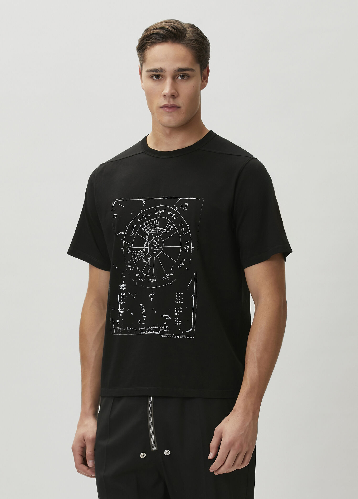 Rick Owens Siyah Erkek Siyah Baskılı T-shirt 1986827 | Beymen