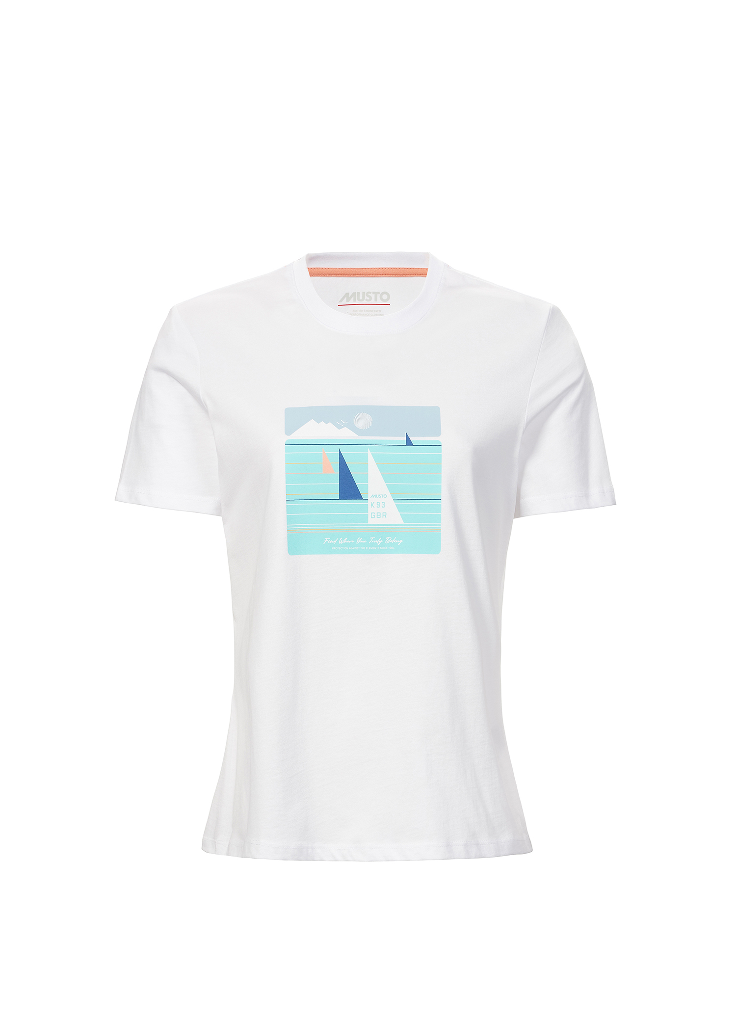 W Marina Graphic Beyaz Kadın T-shirt