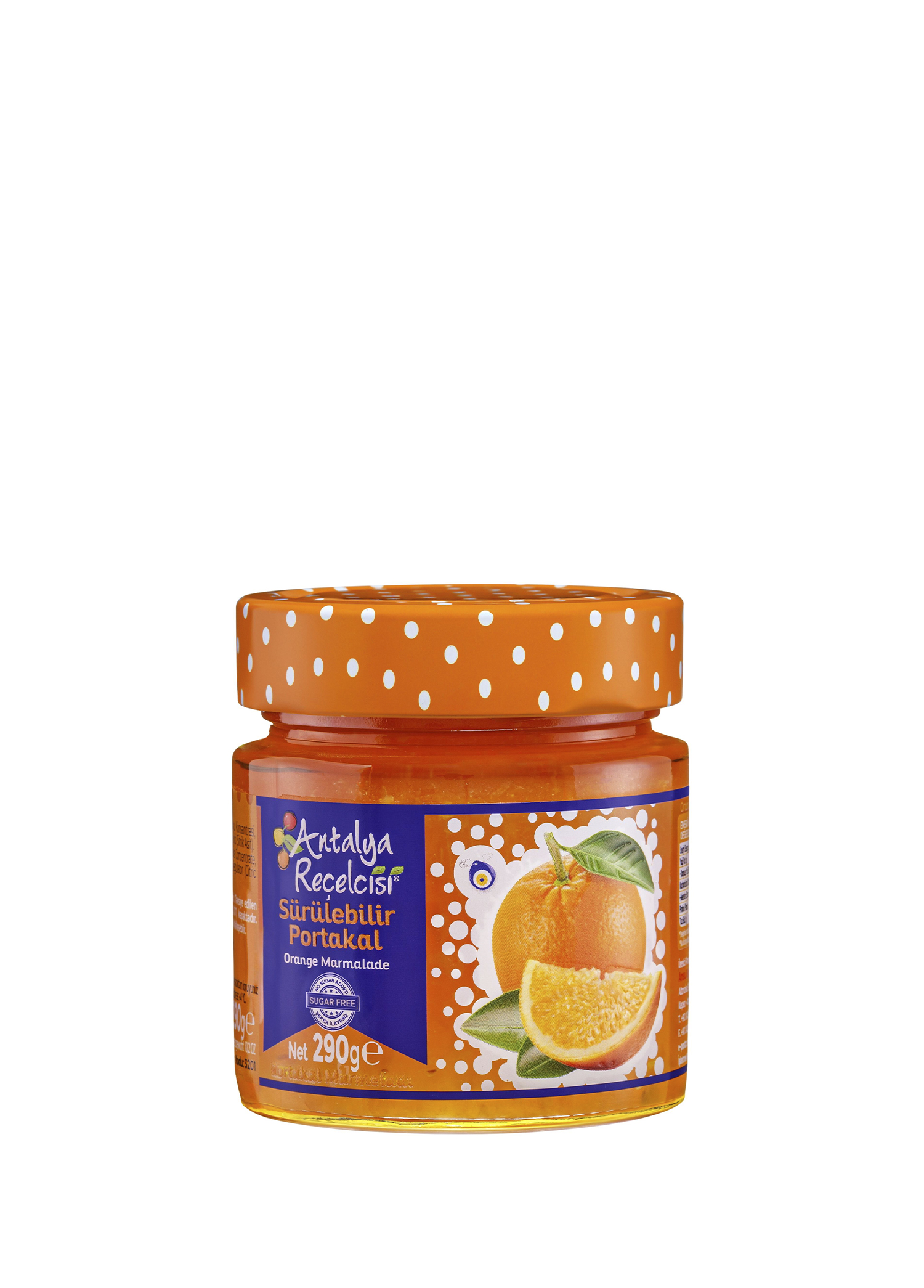 Sürülebilir Finike Portakal Marmelatı 290 gr