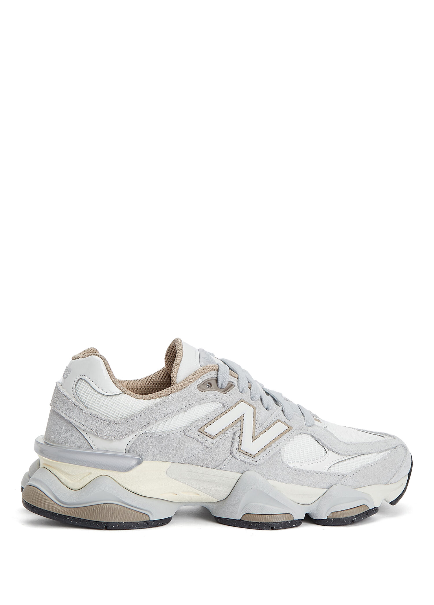 9060 Gri Kadın Süet Sneaker