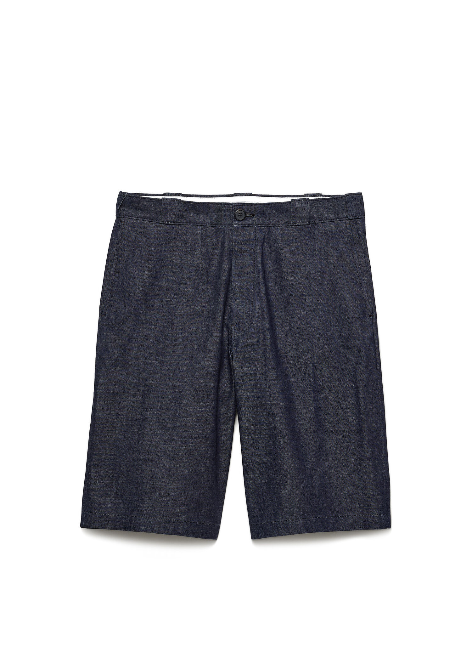 Mavi Ham Denim Erkek Bermuda Şort