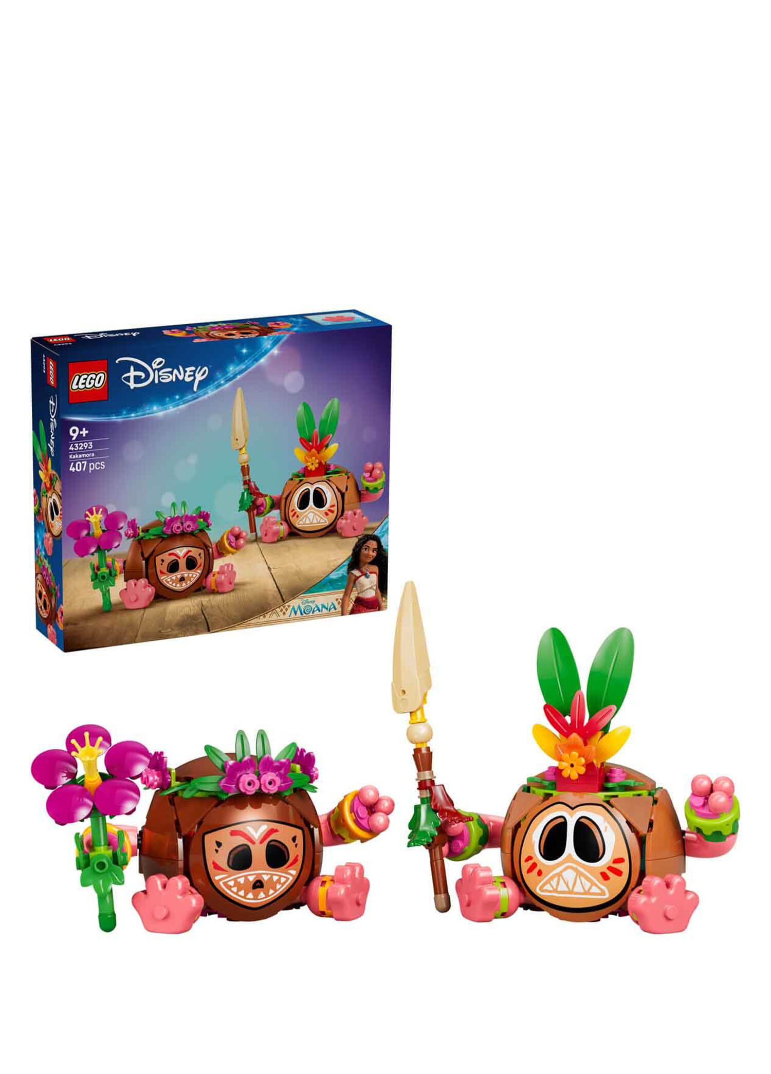 LEGO - Disney Moana Kakamora 407 Parça 9+ Yaş Hindistan Cevizi