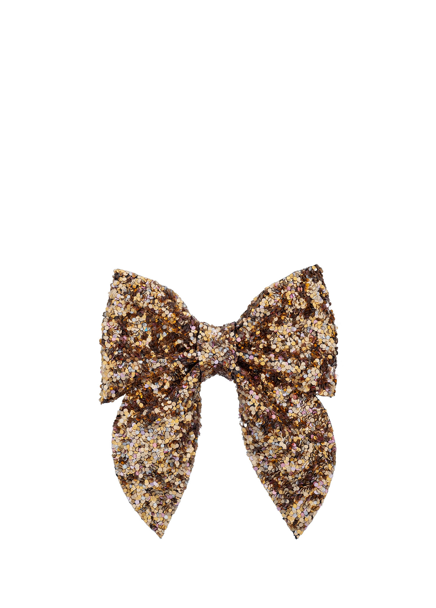 Diamond Gold Fiyonk Kız Çocuk Toka