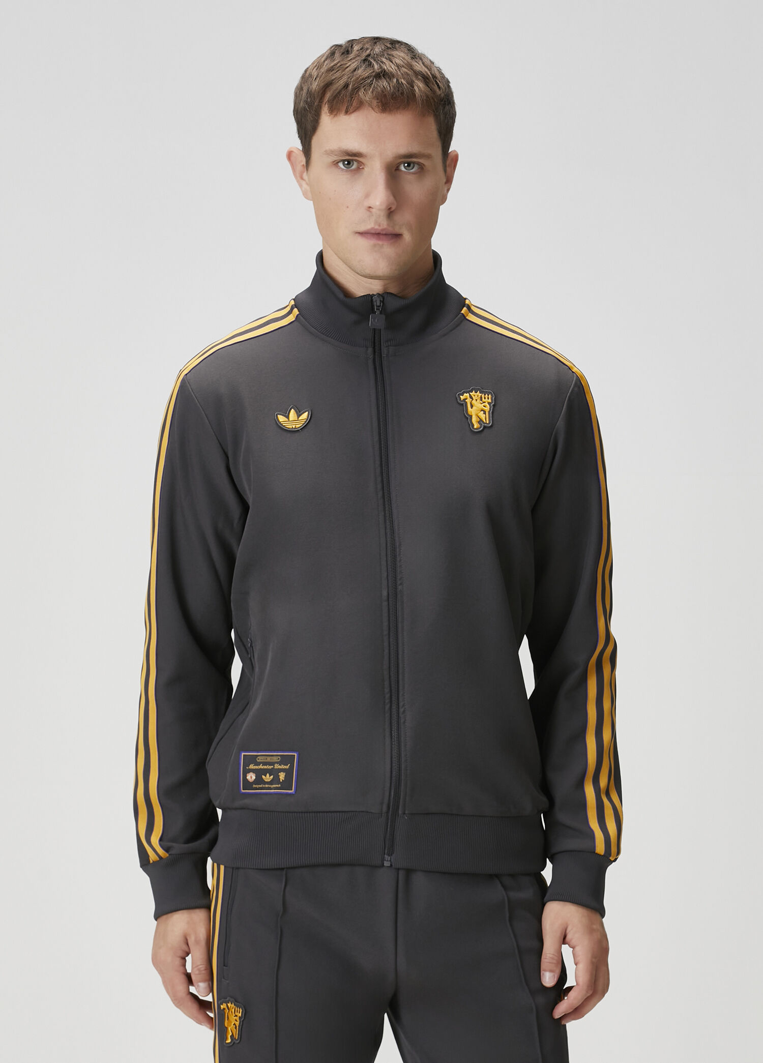 Adidas - Manchester United Terrace Icons Sweatshirt - Siyah