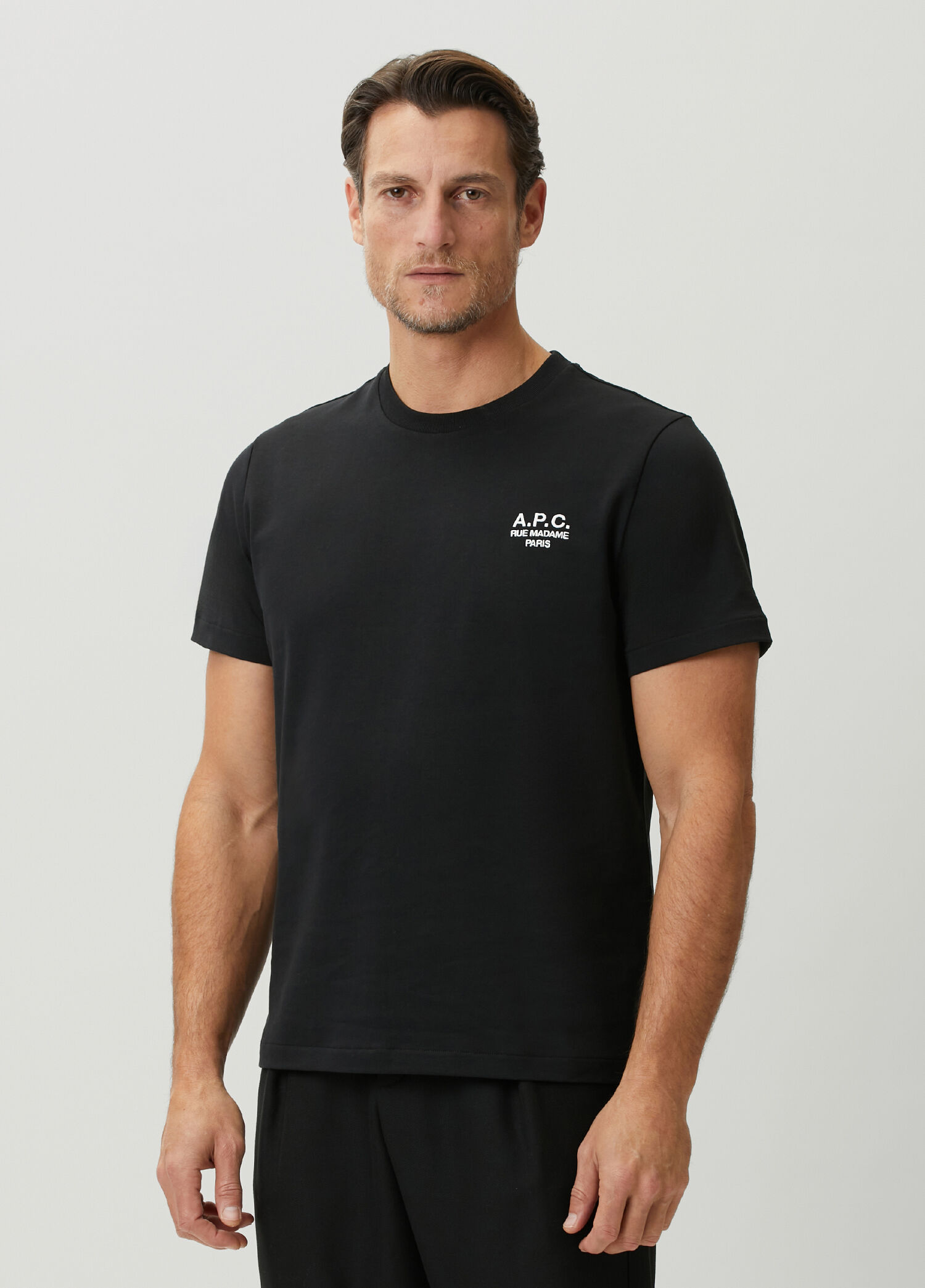 Siyah Logo Detaylı T-shirt