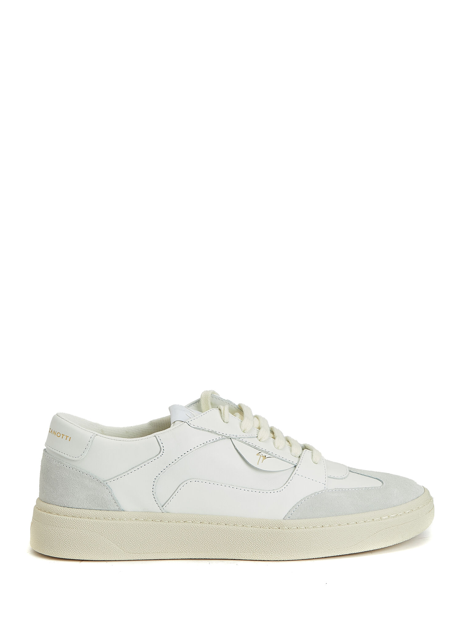 Beyaz Erkek Deri Sneaker
