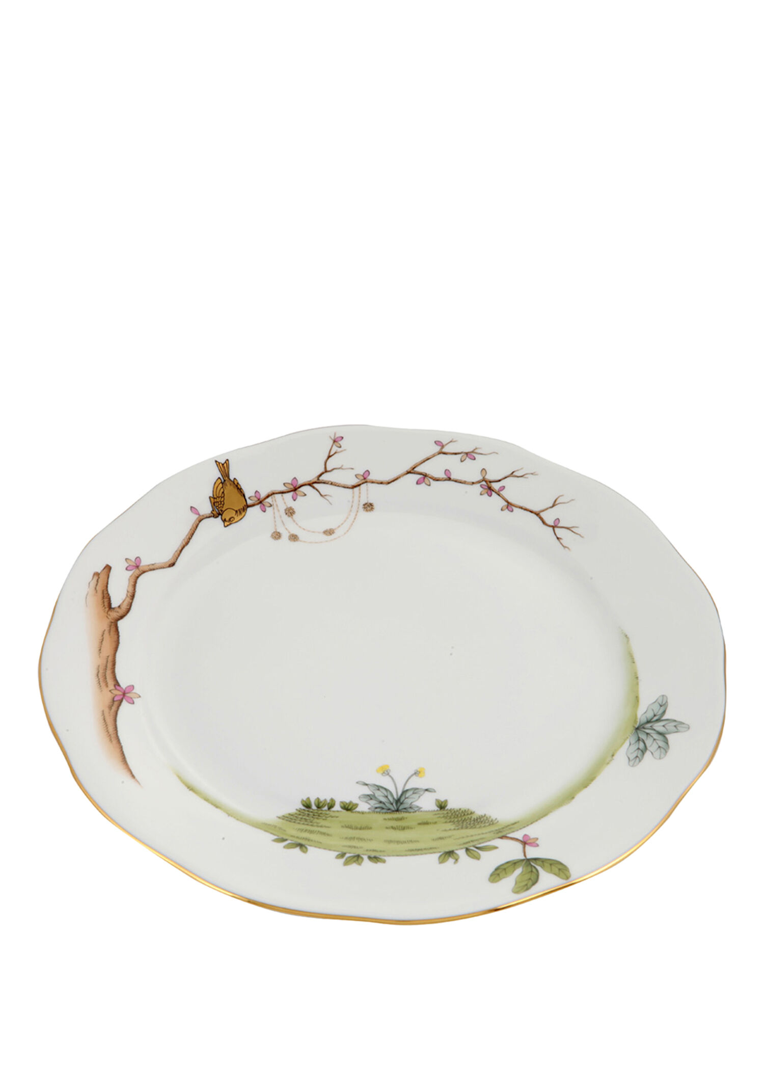 Dream Garden Desenli Porselen Yemek Tabağı 26 cm