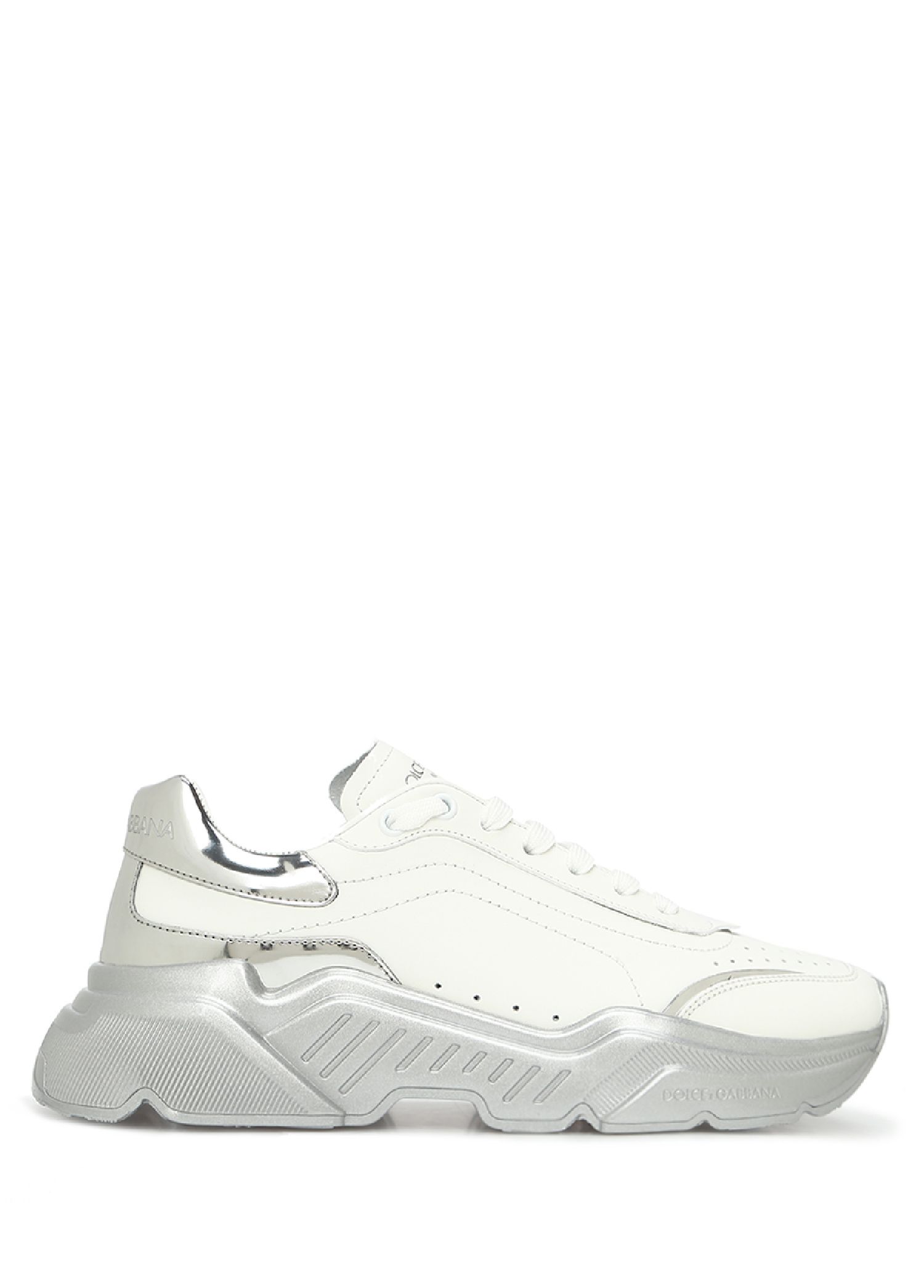 Beymen Daymasster Beyaz Silver Logolu Kadın Deri Sneaker. 1