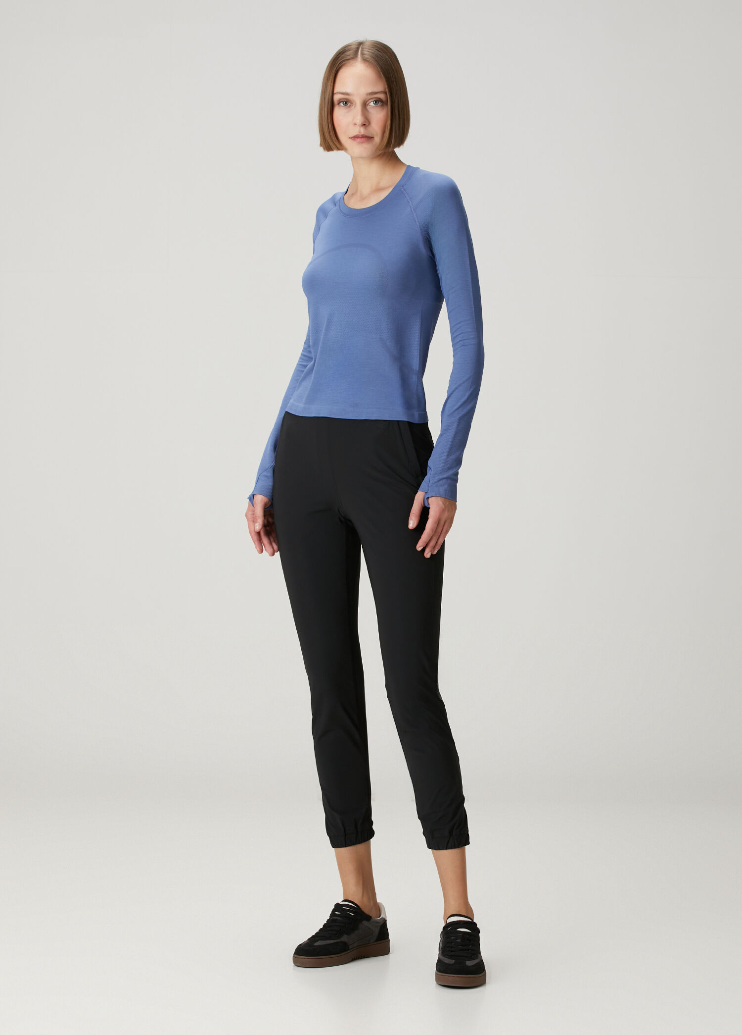 lululemon Çok Renkli Kadın Swiftly Tech Mavi Uzun Kollu T-Shirt