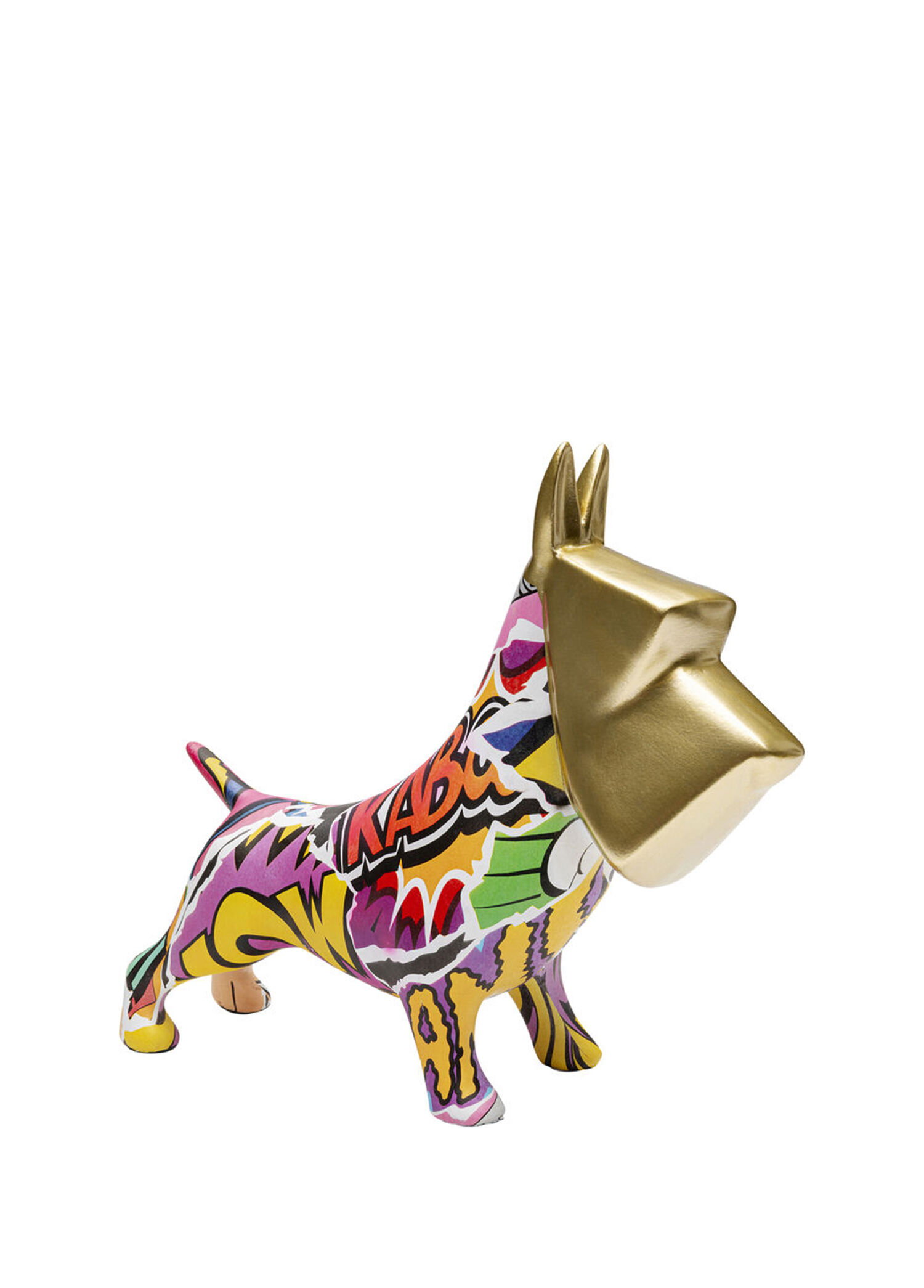Money Box Graffiti Pixel Dog Renkli Kumbara