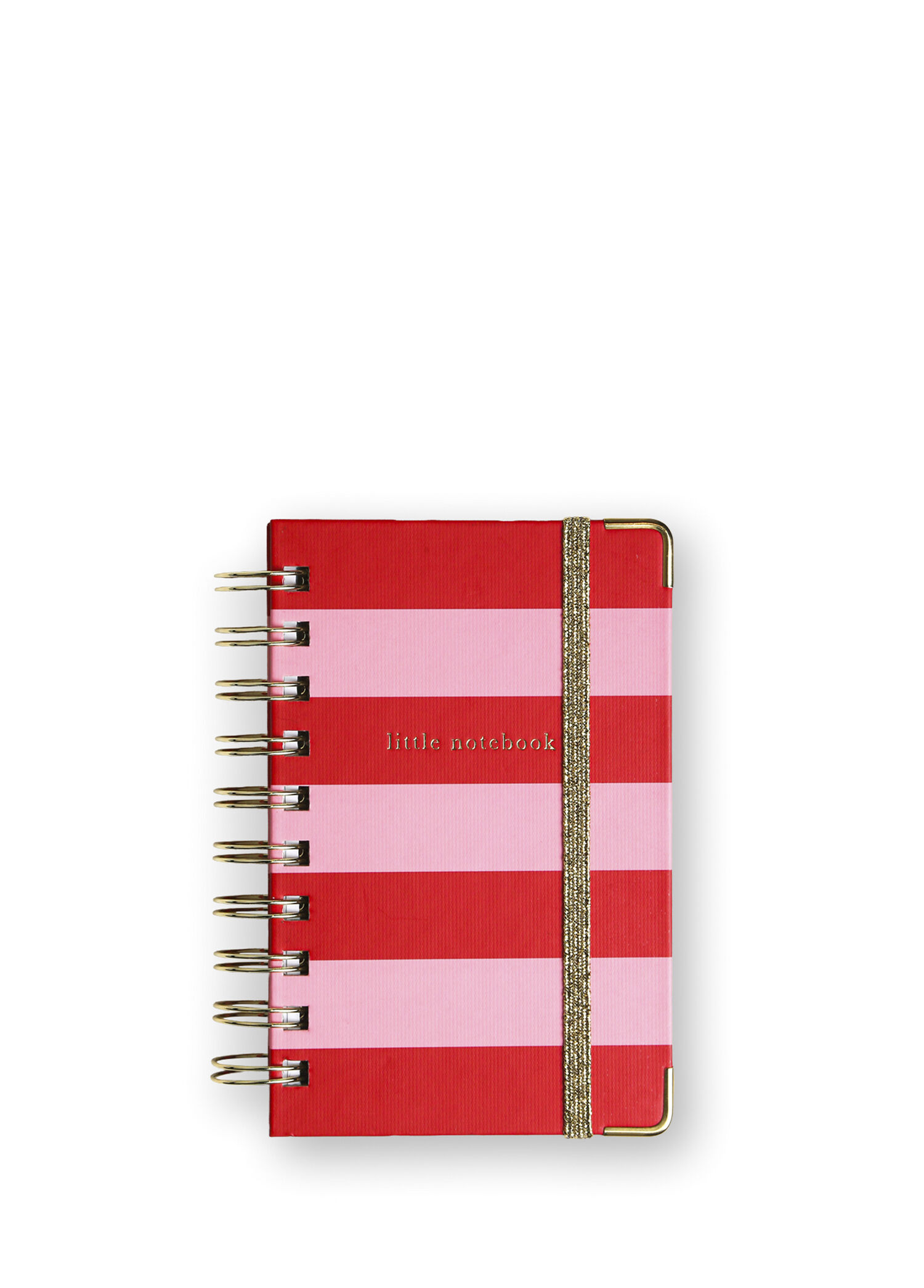 Strawberry Mini Spiralli Çizgili Defter