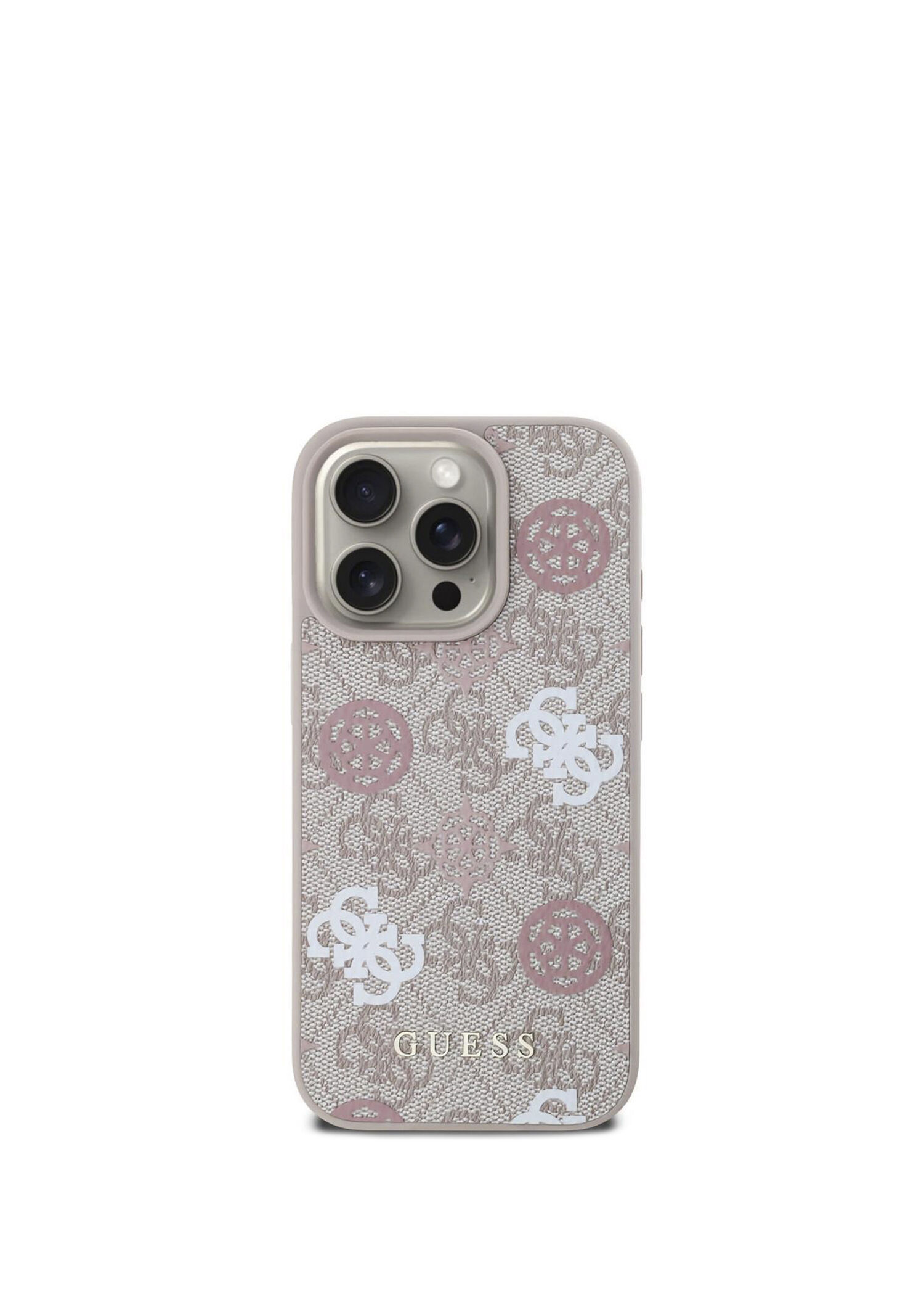 Peony 4G Logolu iPhone 16 Pro Max Magsafe Uyumlu Telefon Kılıfı