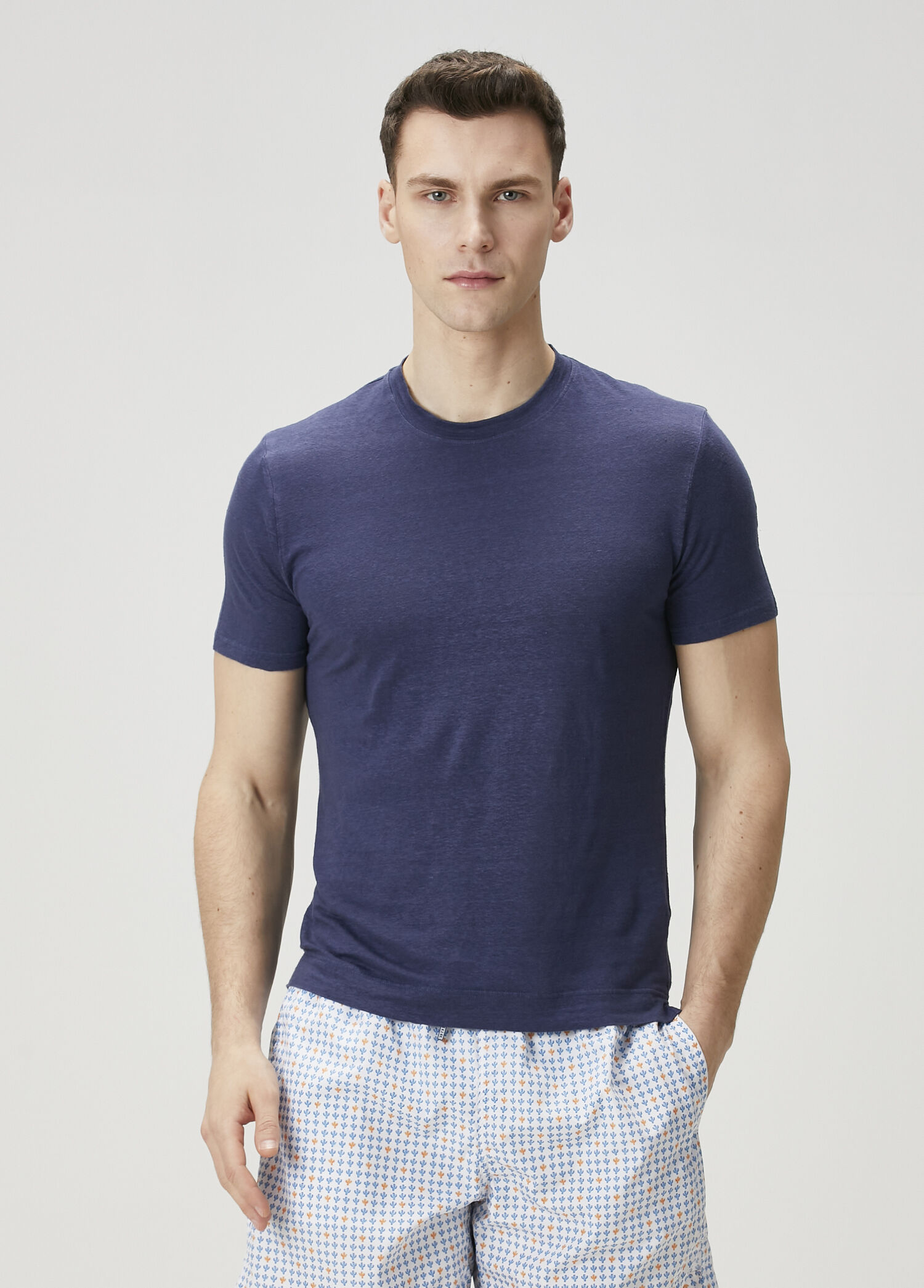 Extreme Lacivert Keten T-shirt