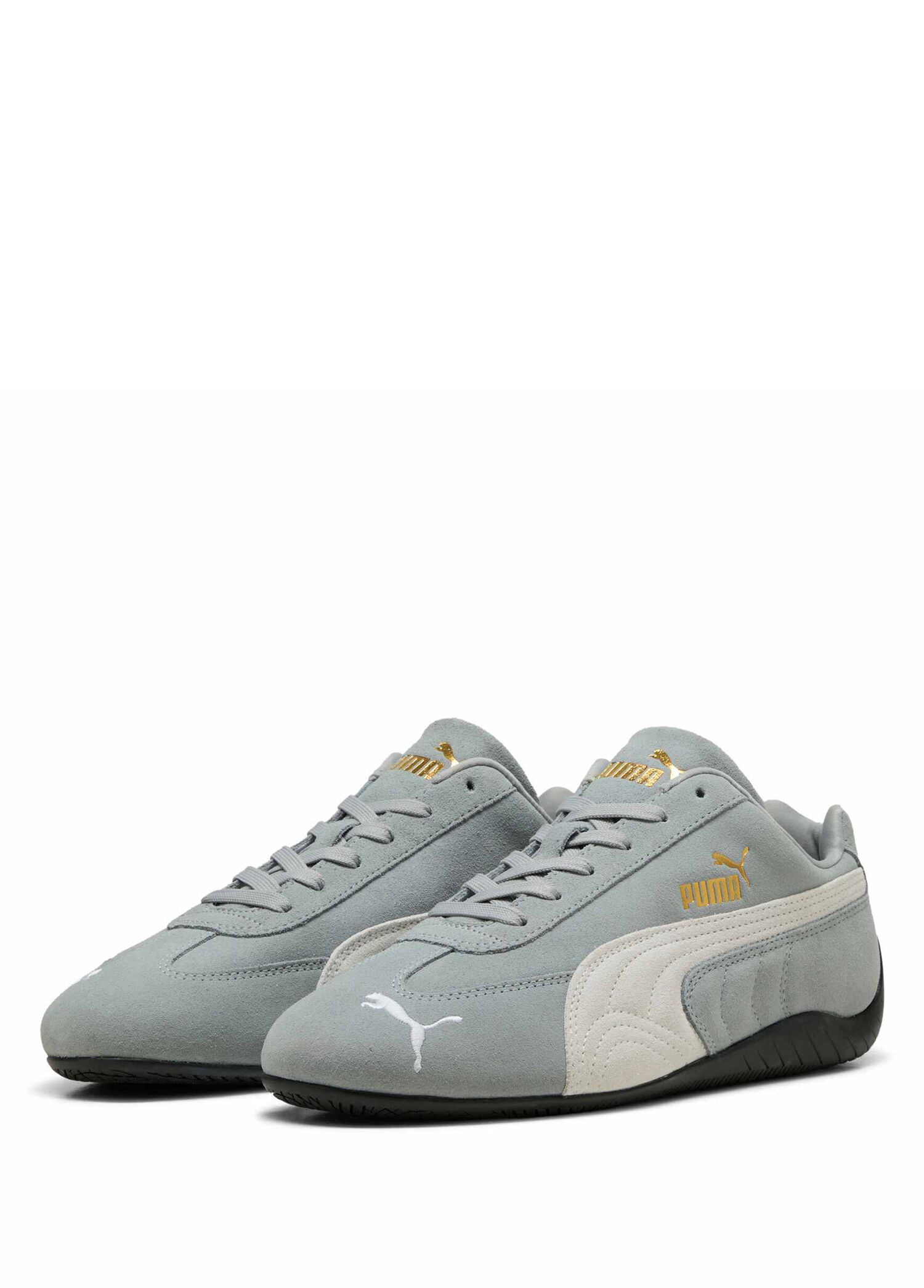 Puma Cool Mid Gray-PUMA White Erkek Speedcat Og Cool Mid Gray Puma