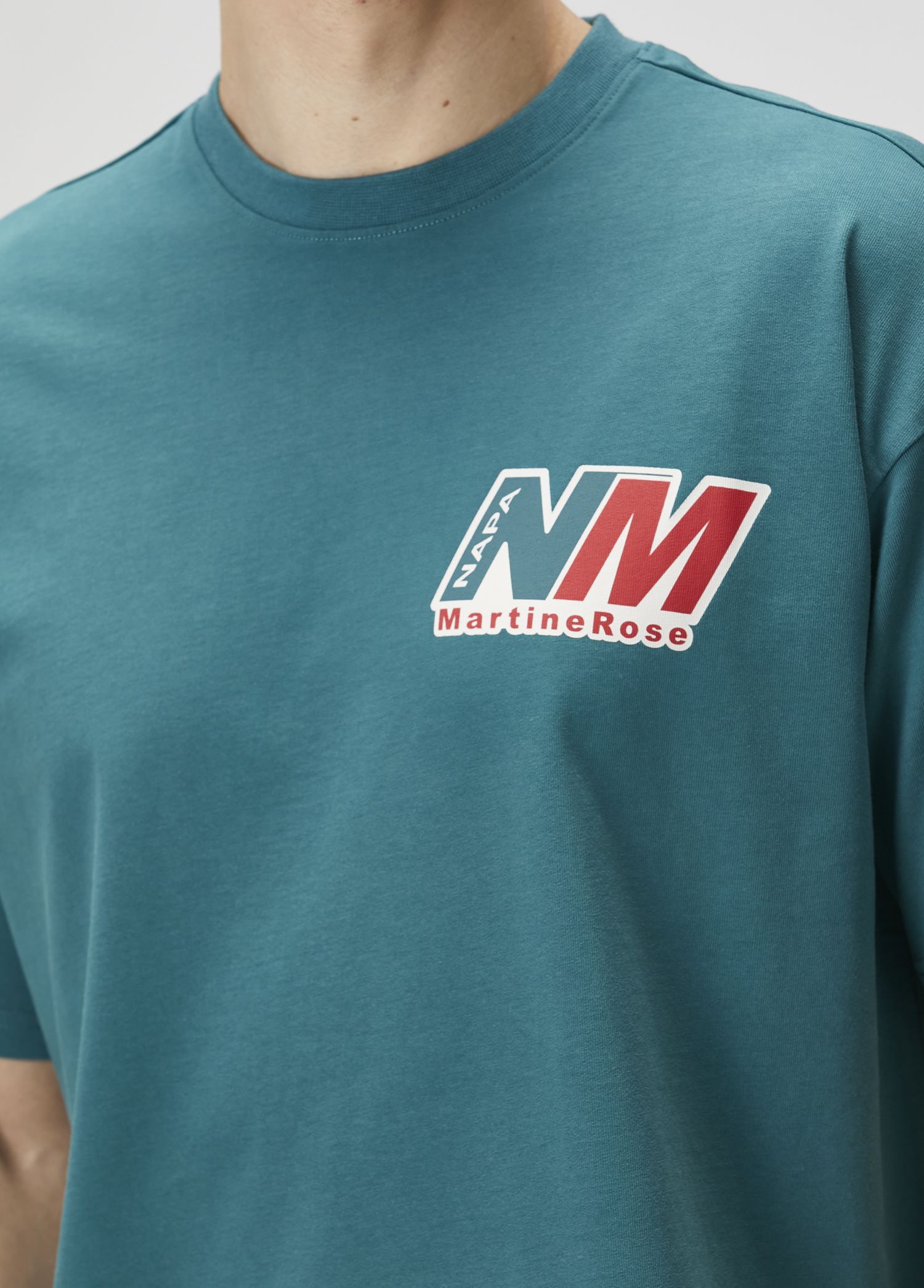 Napapijri - X Martin Rose Koyu Yeşil T-shirt - Koyu Yeşil