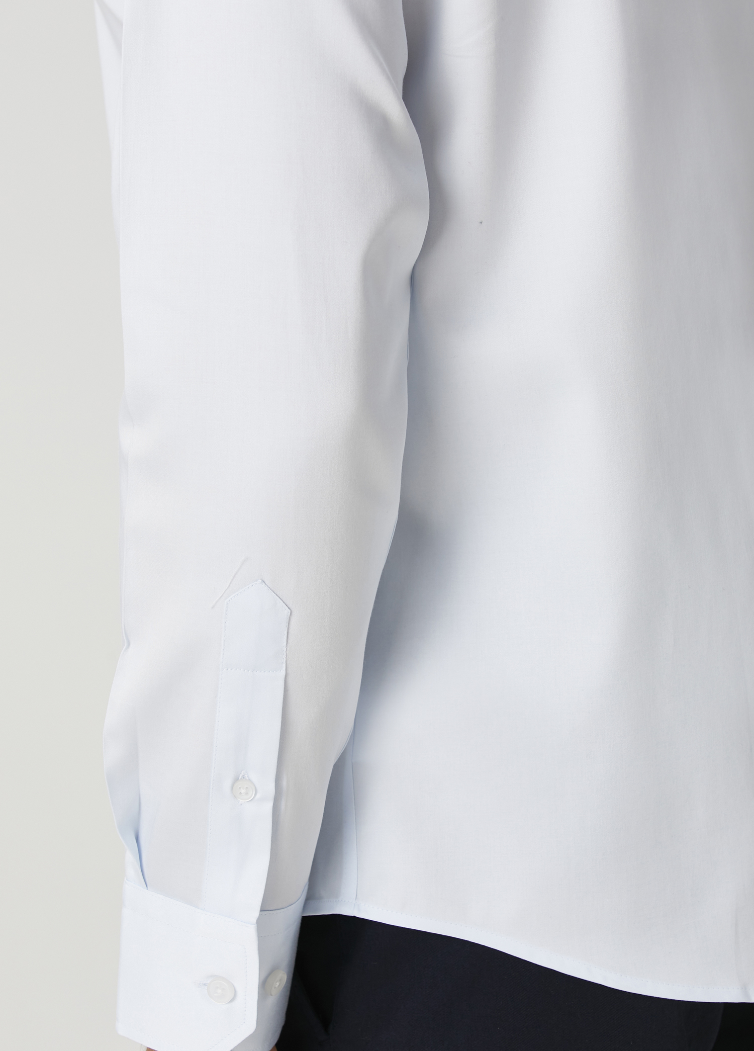 Comfort Fit Açık Mavi Non-iron Gömlek_5