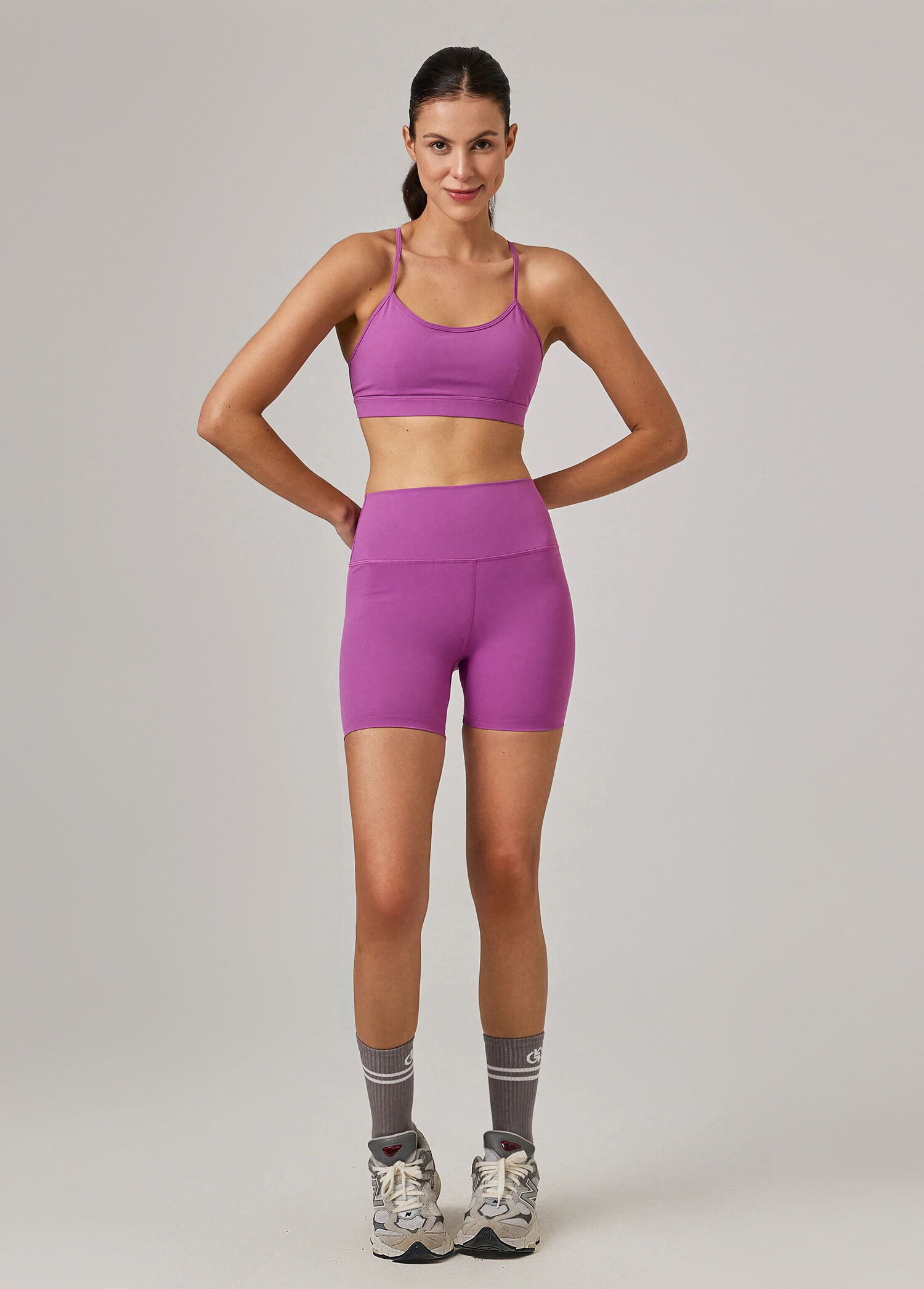 Kendall Glossy Mulberry Kadın Bra Spor Sütyeni