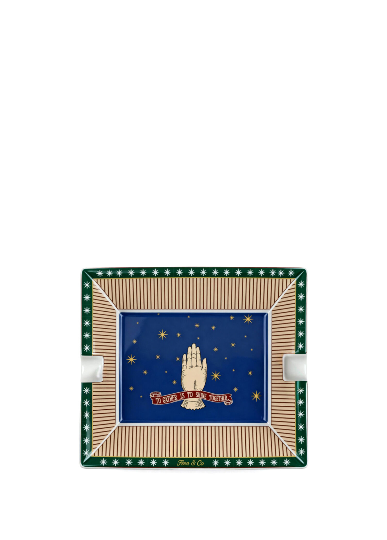The Starlight Collection Porselen Kül Tablası